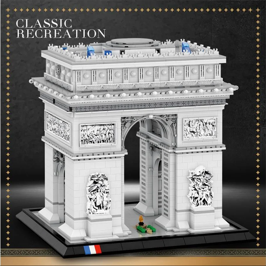 66024 L'Arc de Triumphe 3718pc Construction Set - Image 4