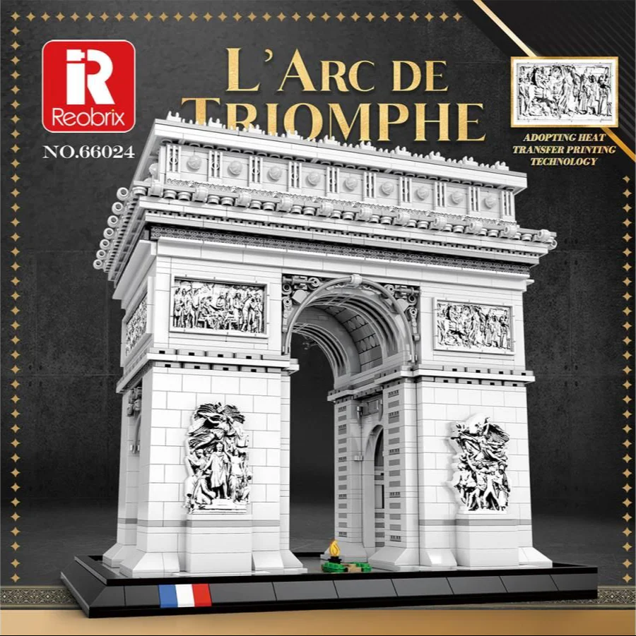 66024 L'Arc de Triumphe 3718pc Construction Set - Image 8