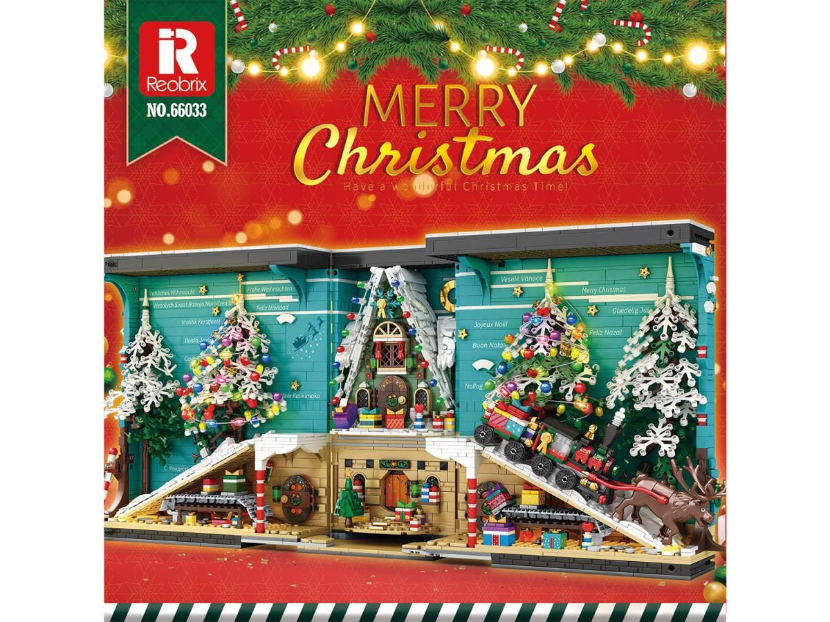 66033 Christmas Book 3260pc Construction Set - Image 7