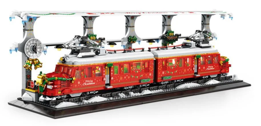 66034 Christmas Train 2822pc Construction Set