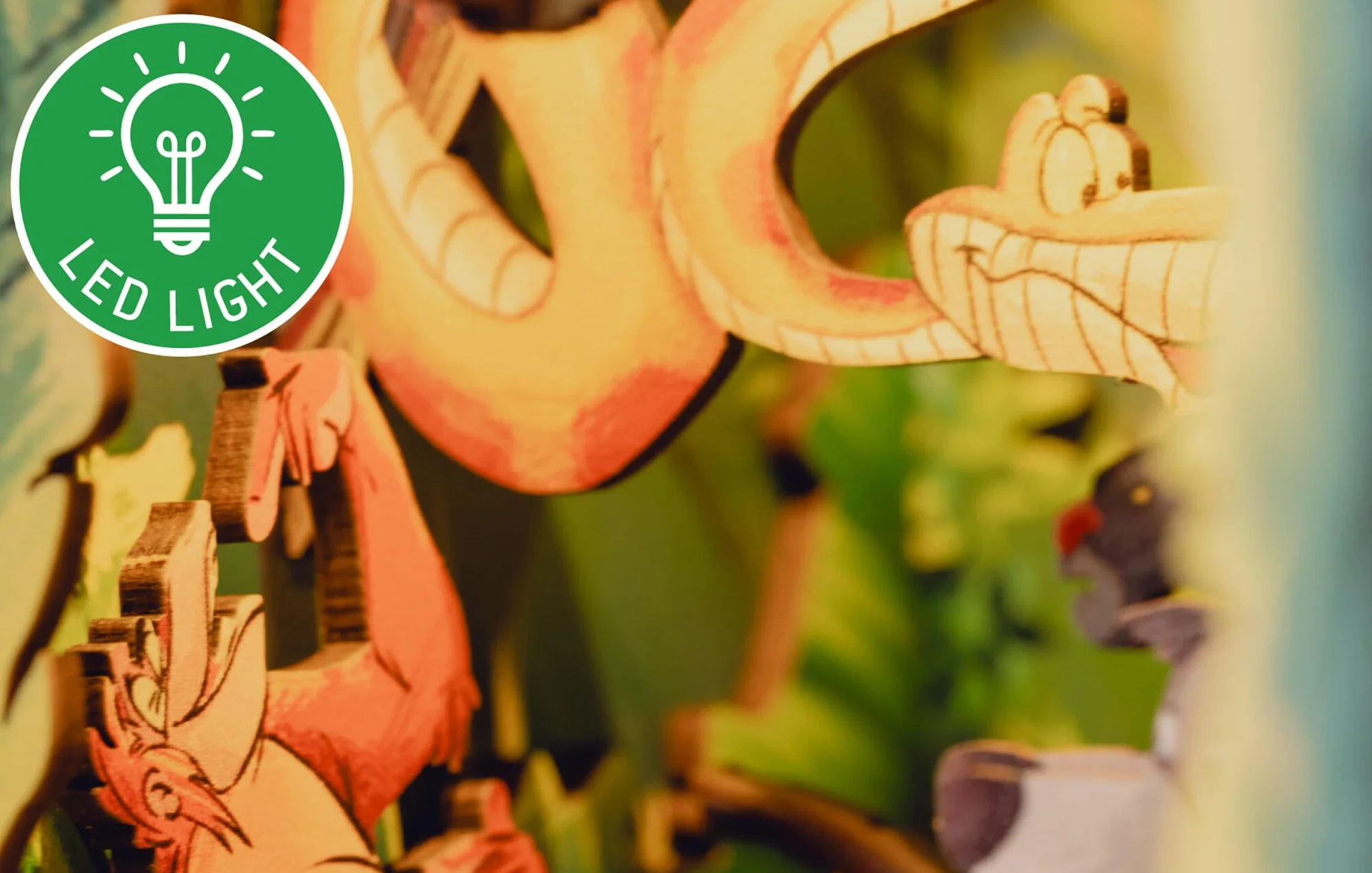 00535 The Jungle Book Tiny Adventures Model Kit - Image 5