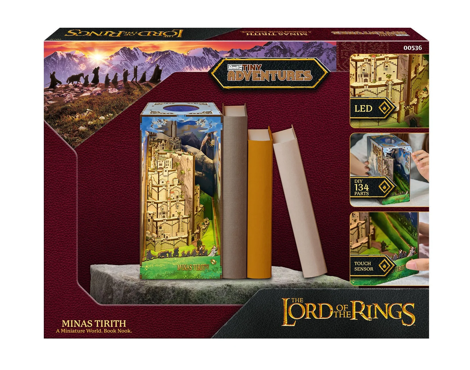 00536 Lord of the Rings Minas Tirith Tiny Adventures Model Kit - Image 6