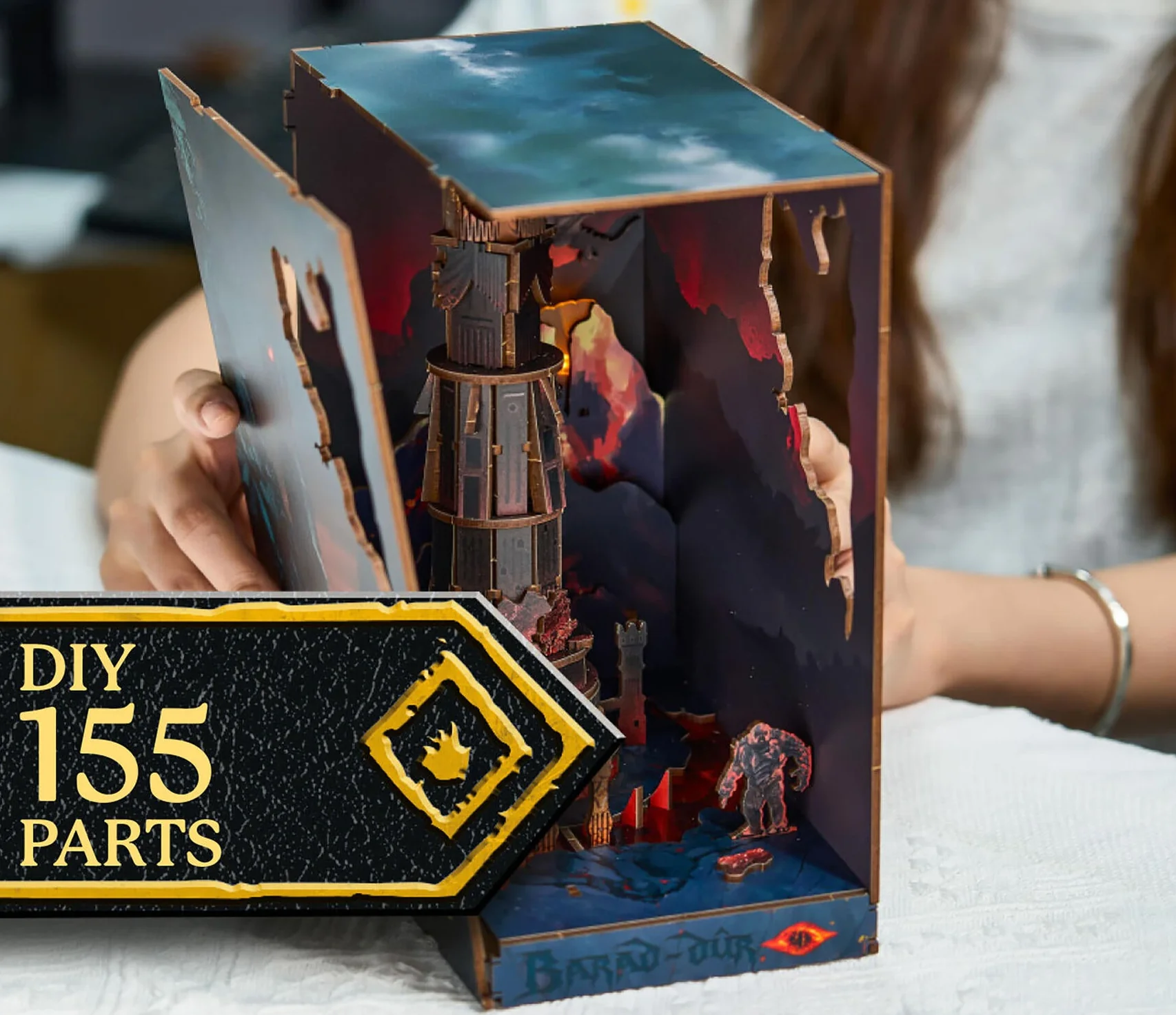 00537 Lord of the Rings Barad-Dur Tiny Adventures Model Kit - Image 5
