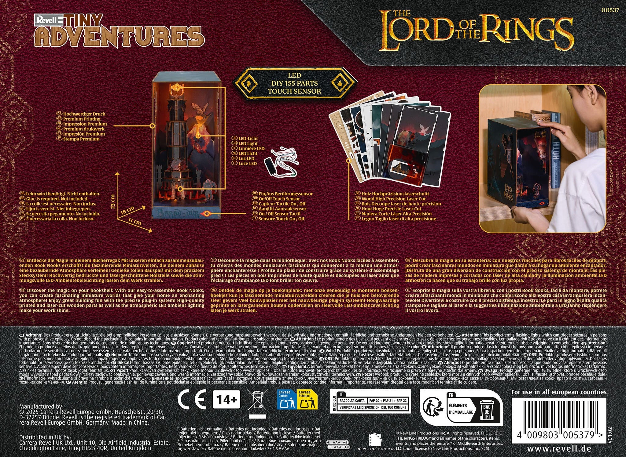 00537 Lord of the Rings Barad-Dur Tiny Adventures Model Kit - Image 8
