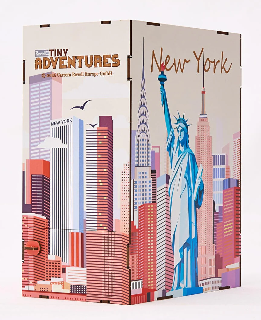 00540 New York Tiny Adventures Book Nook Model Kit - Image 4