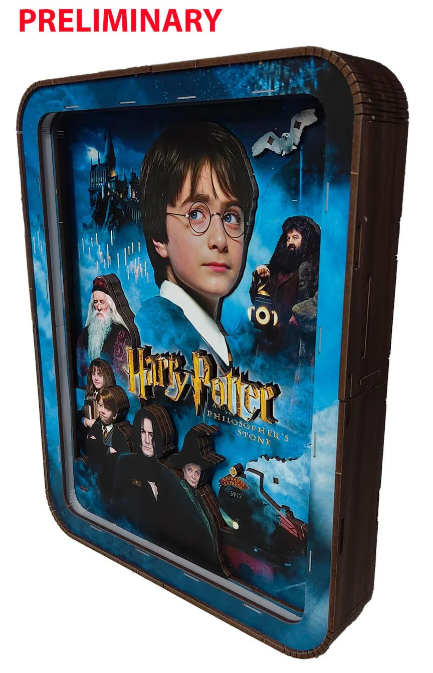 00640 Harry Potter & The Philosopher's Stone Tiny Adventures Model Kit