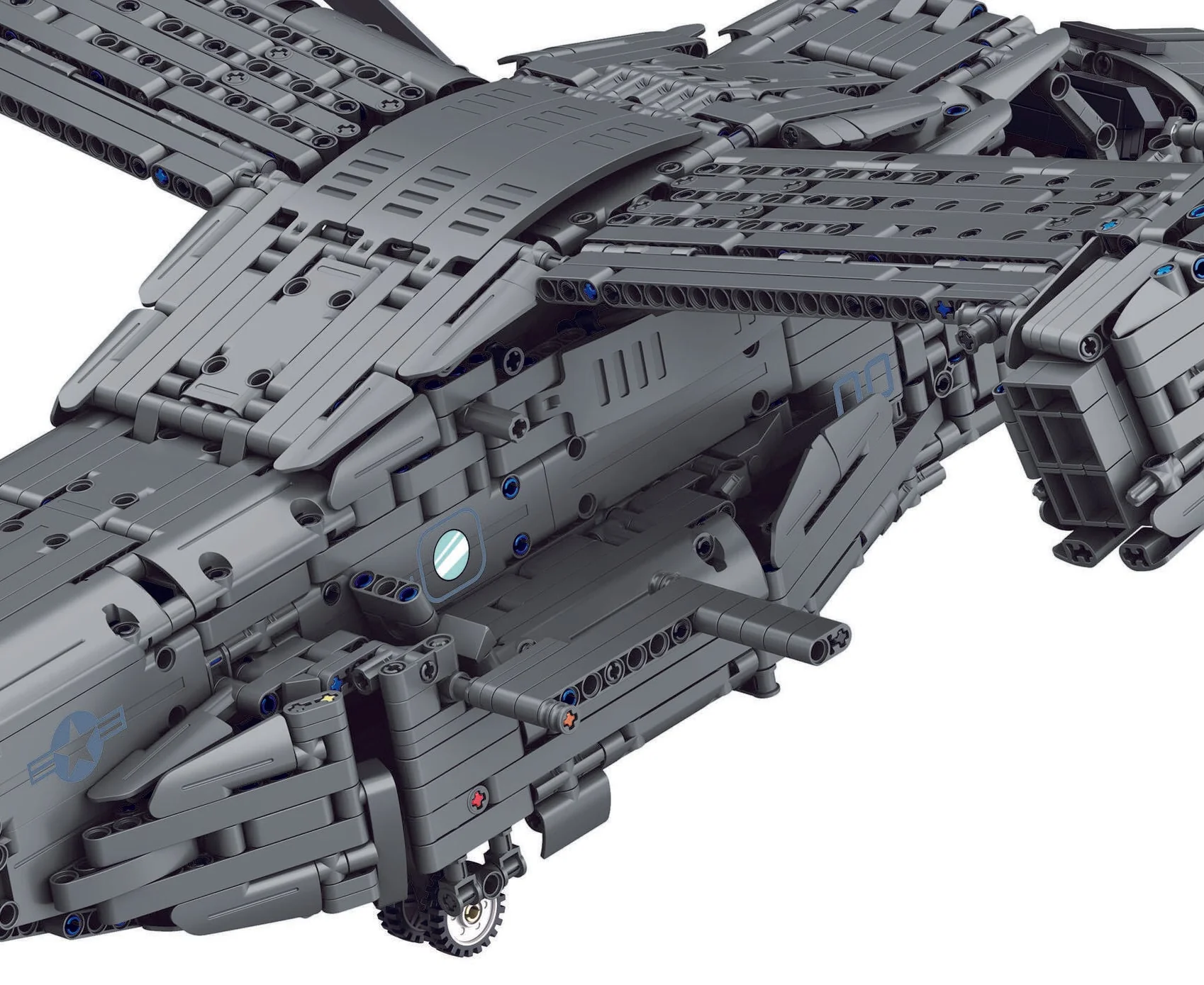 00961 Bell Boeing V-22 Osprey Brick System Model Kit - Image 4