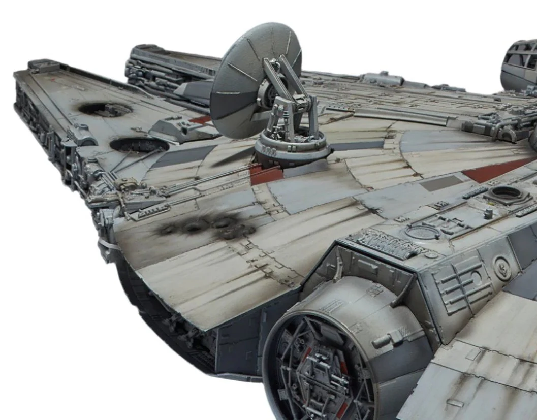 01206 Bandai Star Wars Millennium Falcon (1:72 Scale) Model Kit - Image 2
