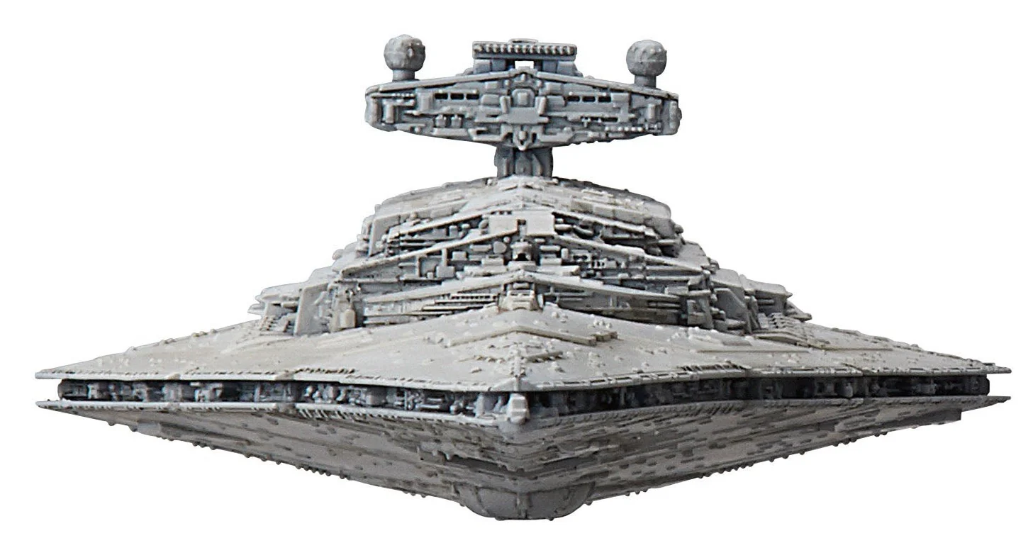 01207 Bandai Star Wars Death Star II Imperial Star Destroyer Set Model Kit - Image 4