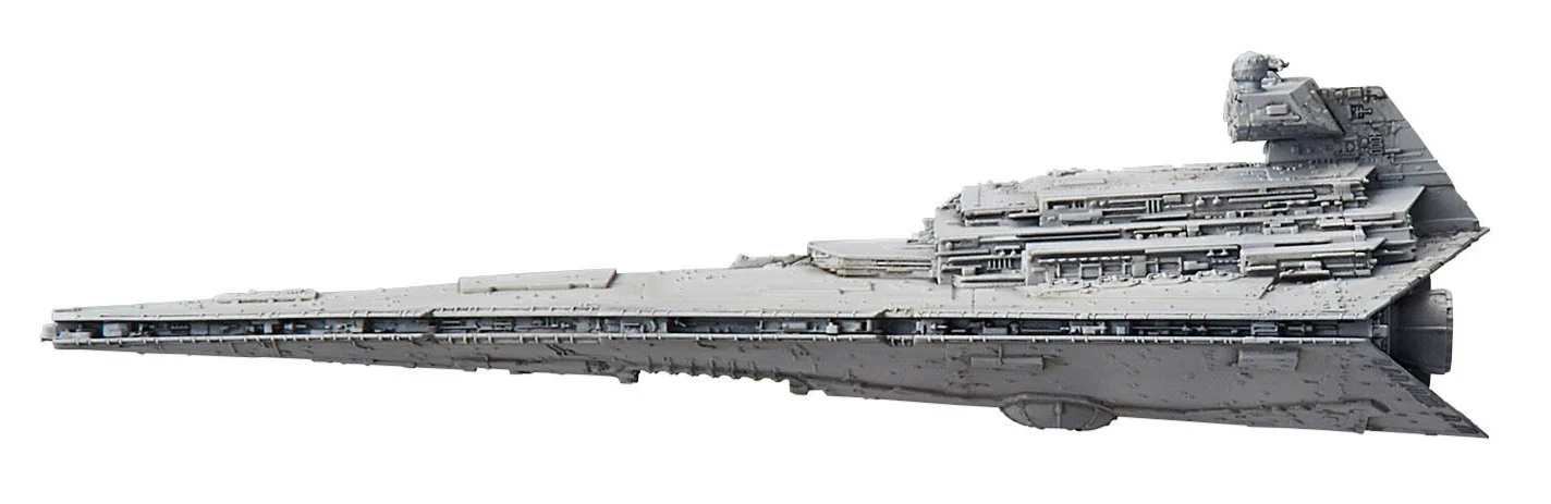 01207 Bandai Star Wars Death Star II Imperial Star Destroyer Set Model Kit - Image 5