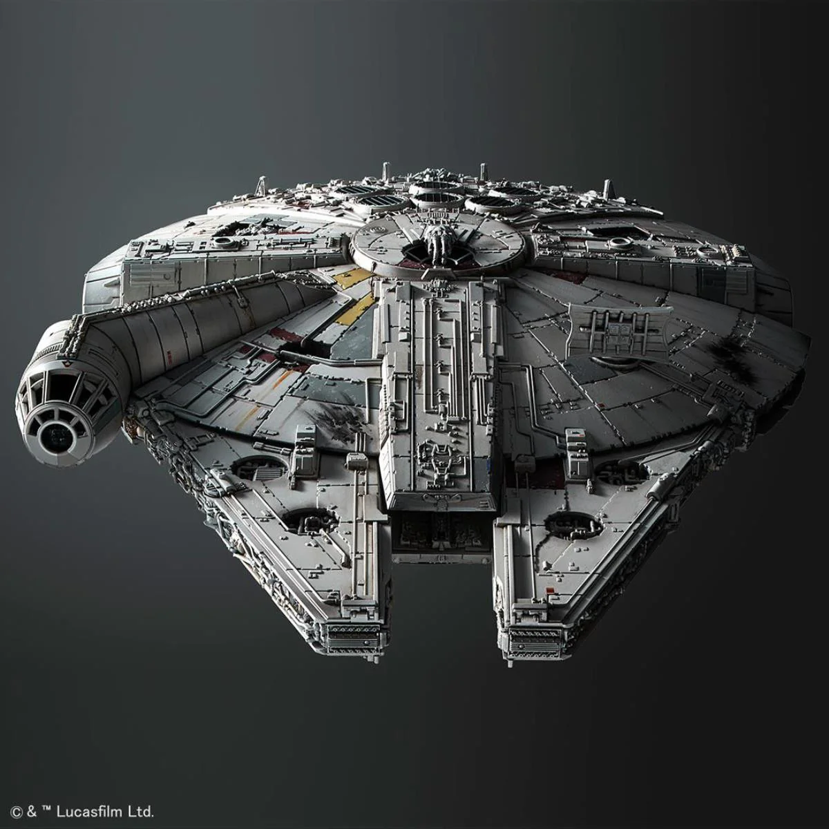 01211 Bandai Star Wars Millennium Falcon: The Last Jedi (1:144 Scale) Model Kit - Image 11