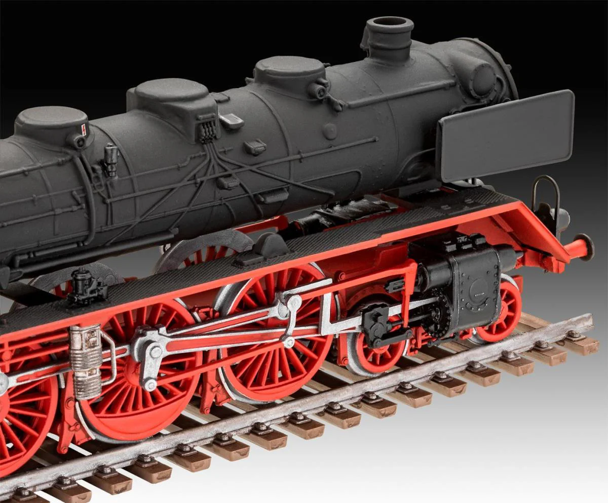 002166 German BR03 Locomotive with Tender (1:87 Scale) Model Kit - Image 4