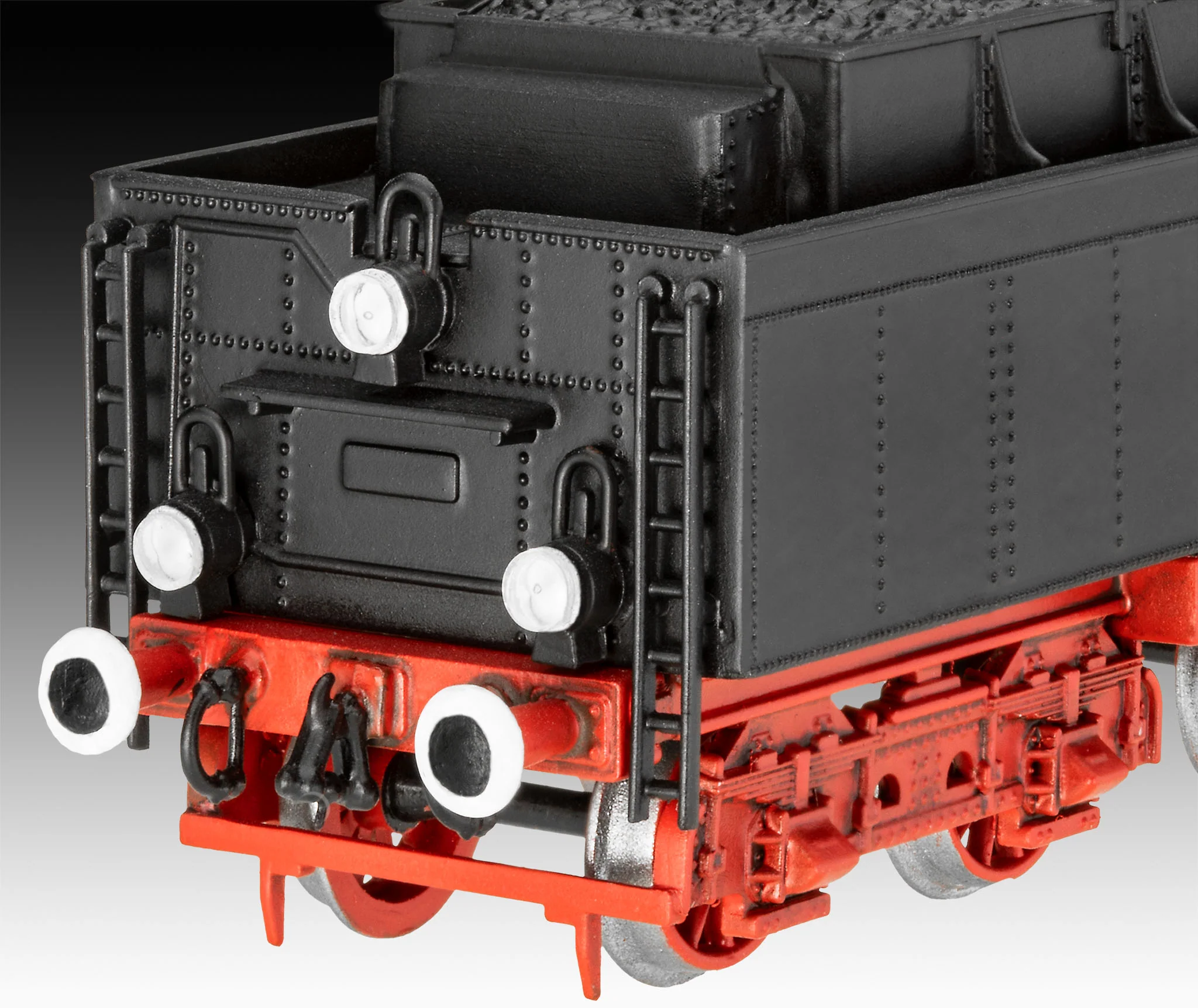 02168 Express Locomotive S 3/6 BR18(5) with Tender 2‘2’T Model Kit - Image 5