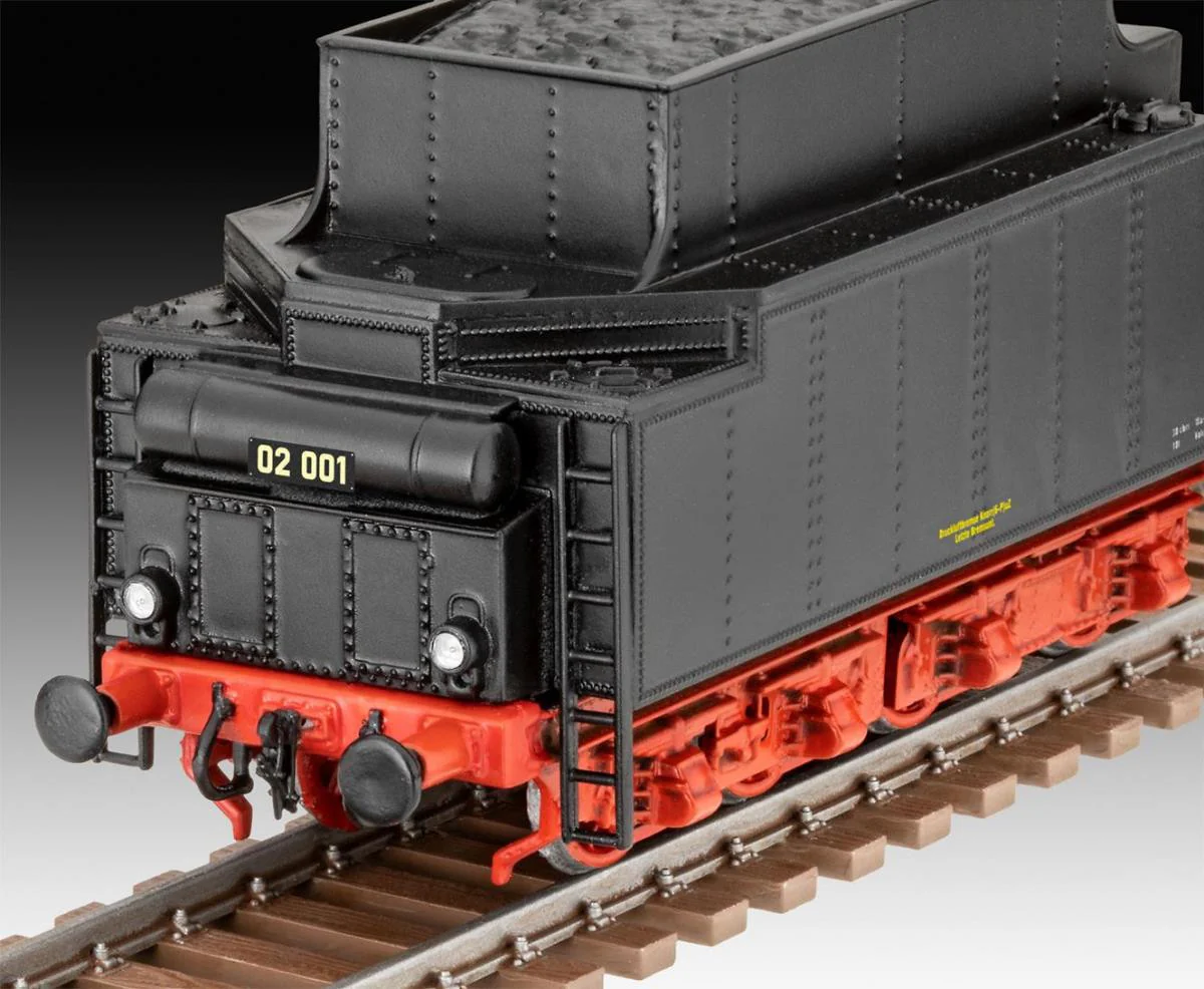 02171 Express Locomotive BR 02 & Tender 2'2' T30 (1:87 Scale) Model Kit - Image 6