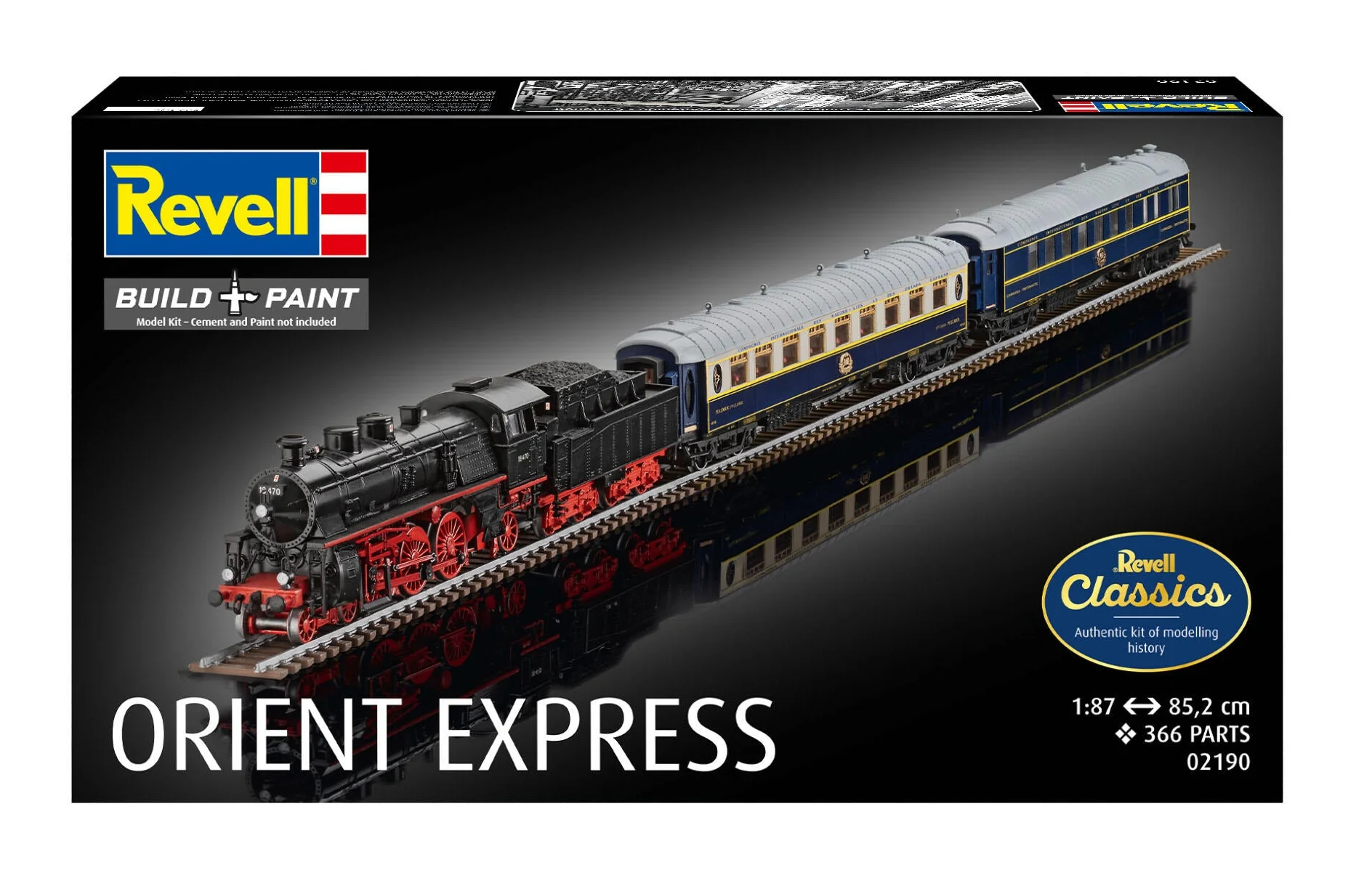 02190 Orient Express Revell Classics Model Kit - Image 9