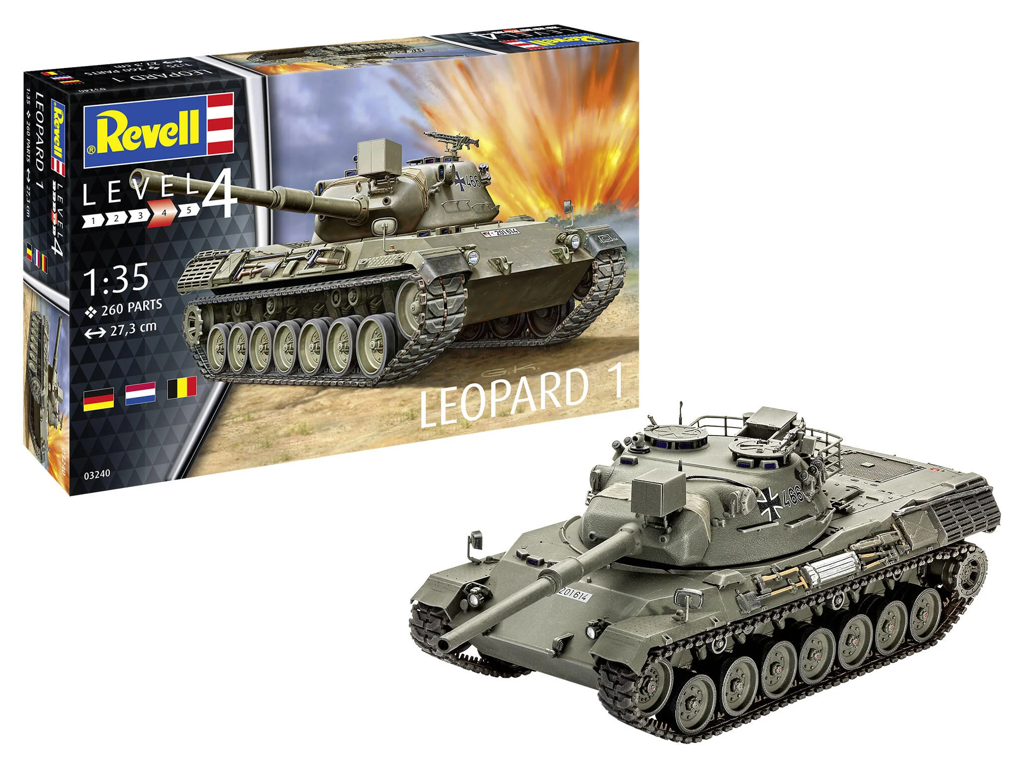 03240 Leopard 1 Model Kit