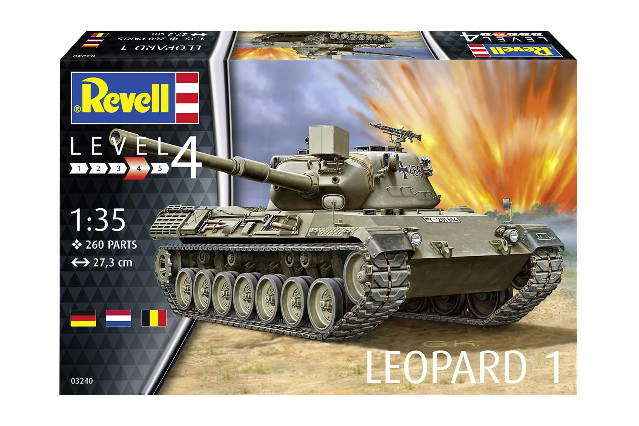 03240 Leopard 1 Model Kit - Image 8