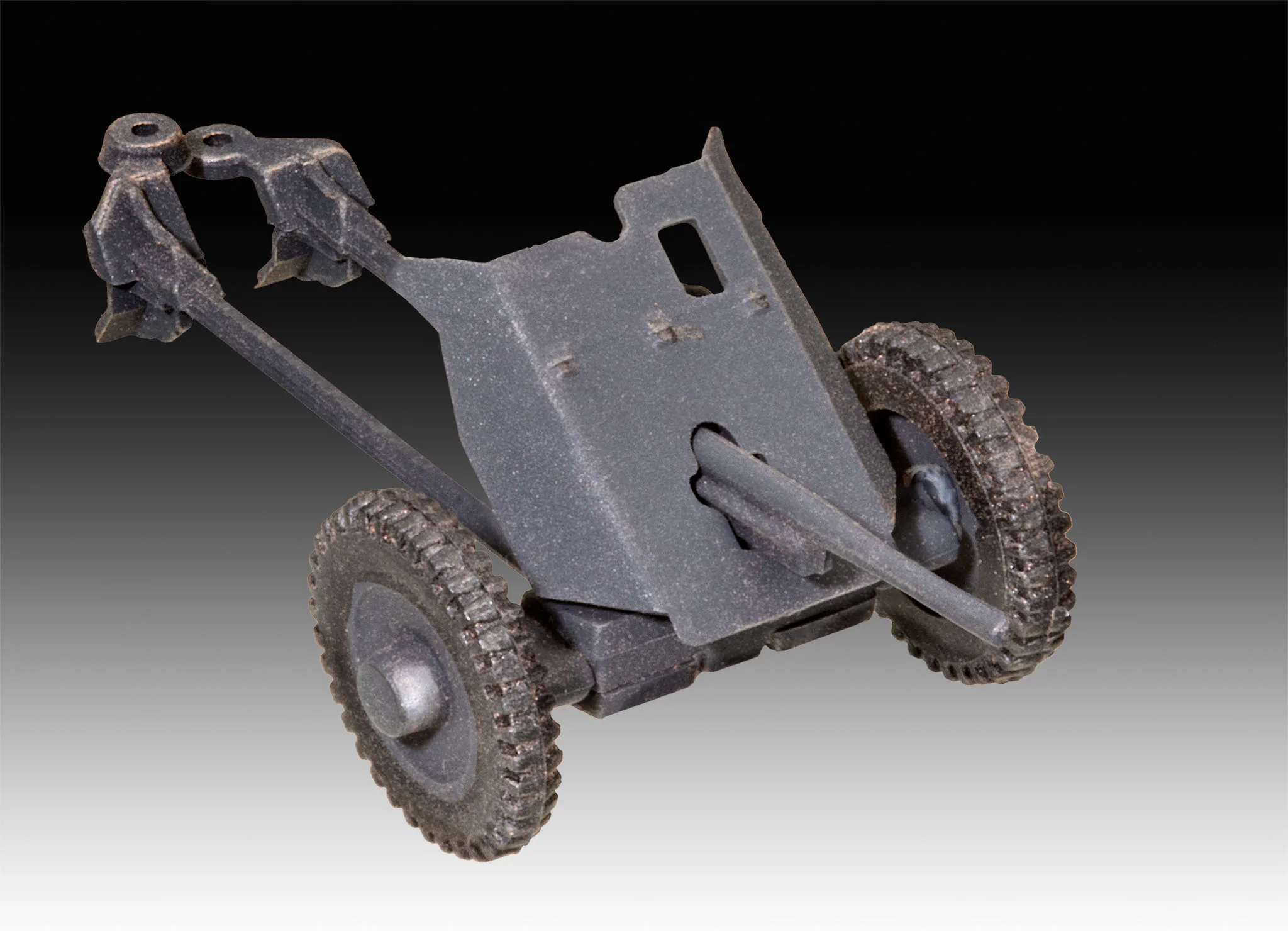 03344 German Krupp Protze KFZ 69 W/3.7CM PAK (1:76 Scale) Model Kit - Image 4