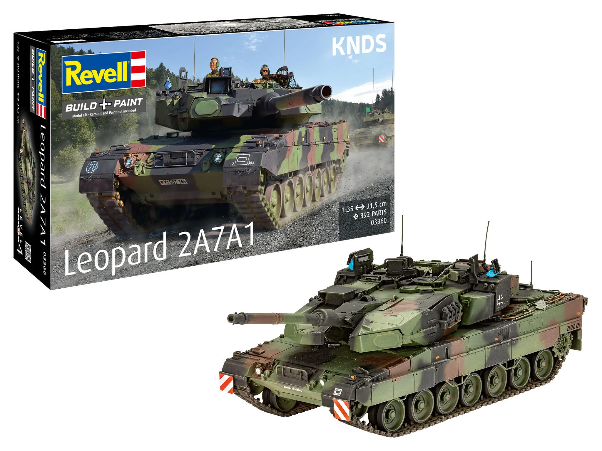 03360 Leopard 2A7A1 Model Kit
