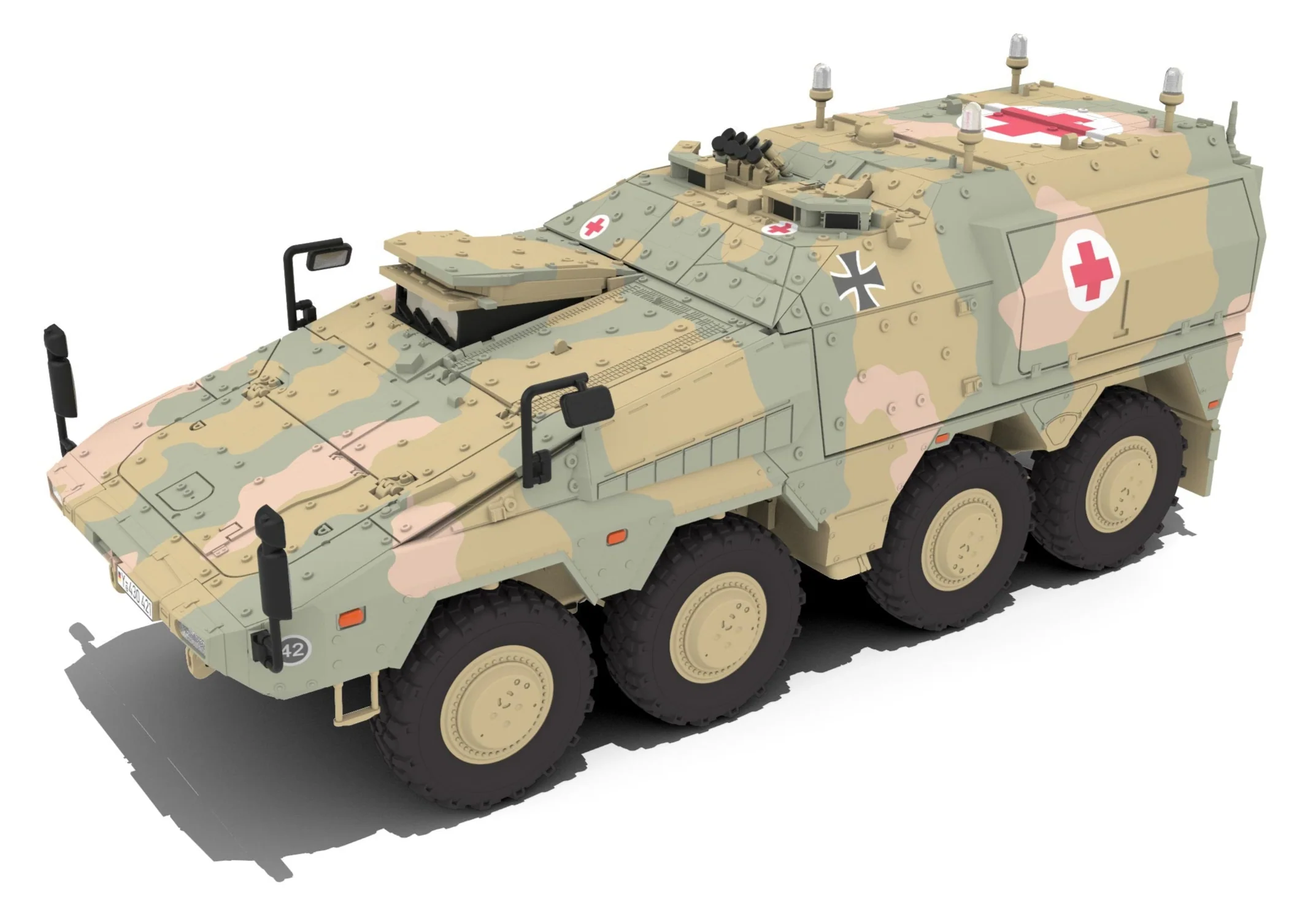 03362 GTK Boxer sgSANKfz Model Kit - Image 2