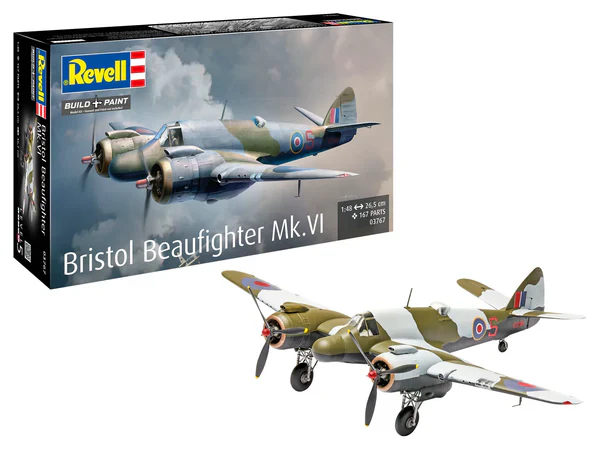 03767 Bristol Beaufighter Mk. VI Model Kit