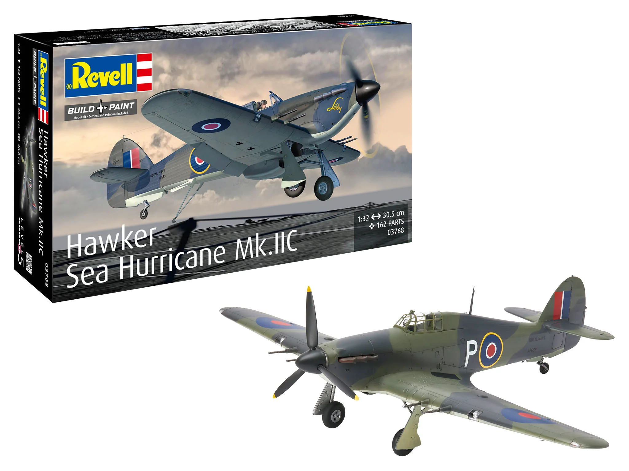 03768 Hawker Sea Hurricane Mk.IIC Model Kit