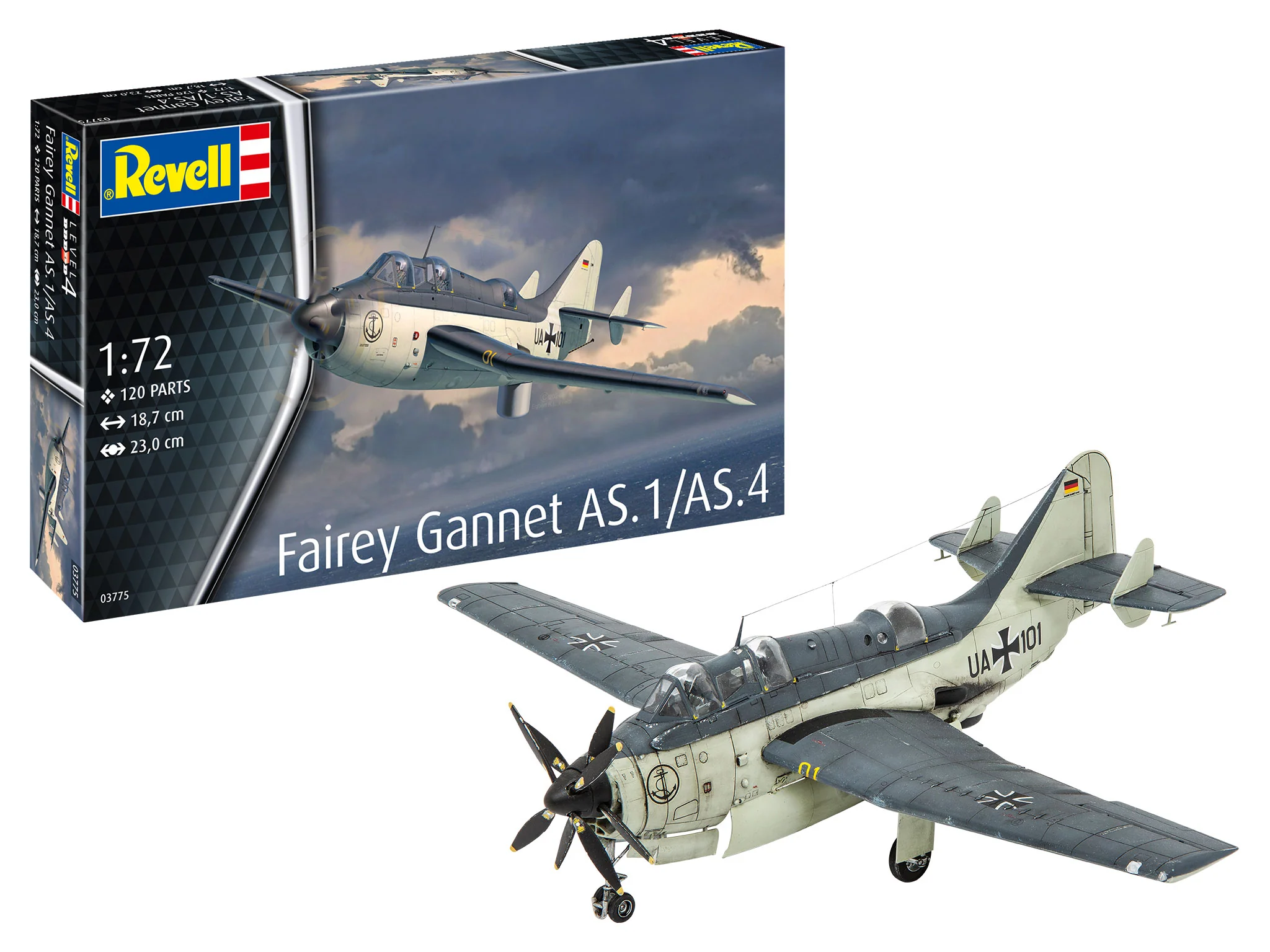03775 Fairey Gannet AS.1/AS.4 Model Kit