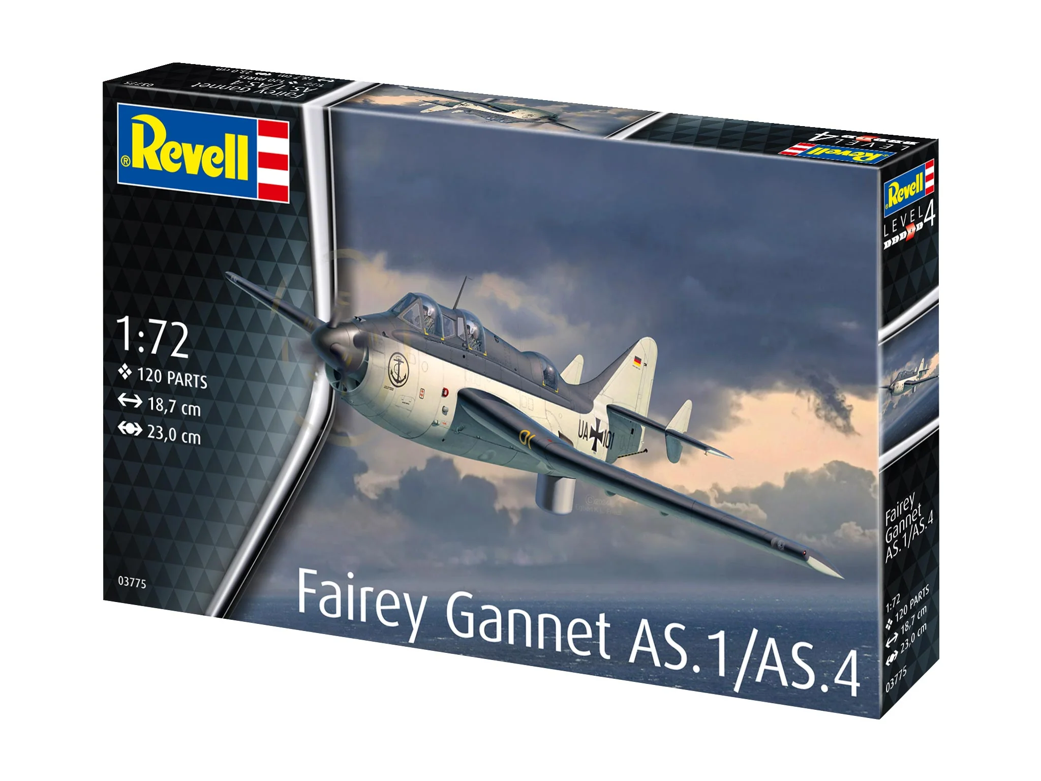 03775 Fairey Gannet AS.1/AS.4 Model Kit - Image 8