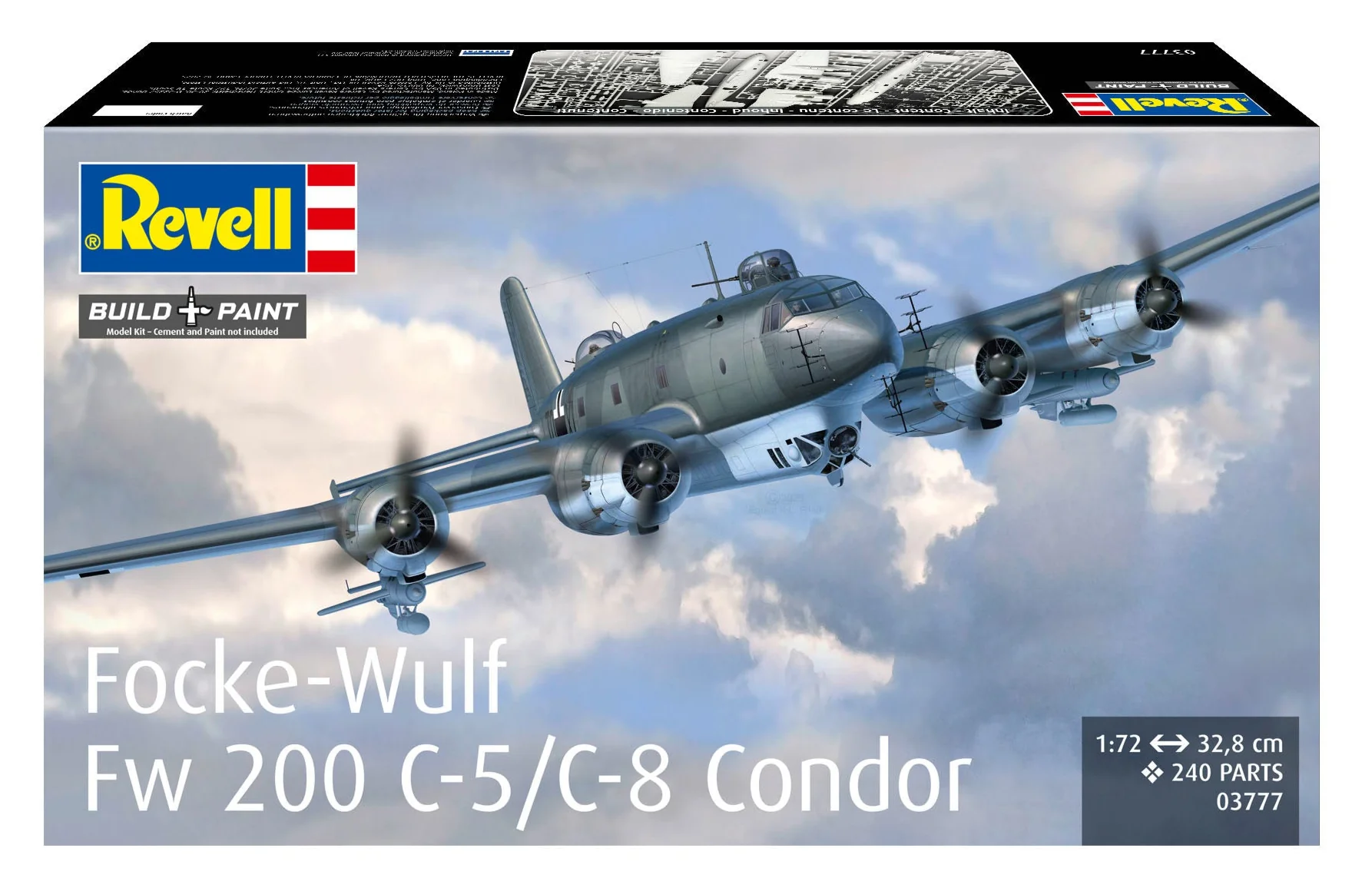 03777 Focke-Wulf Fw 200 C-5-C-8 Condor Model Kit - Image 8