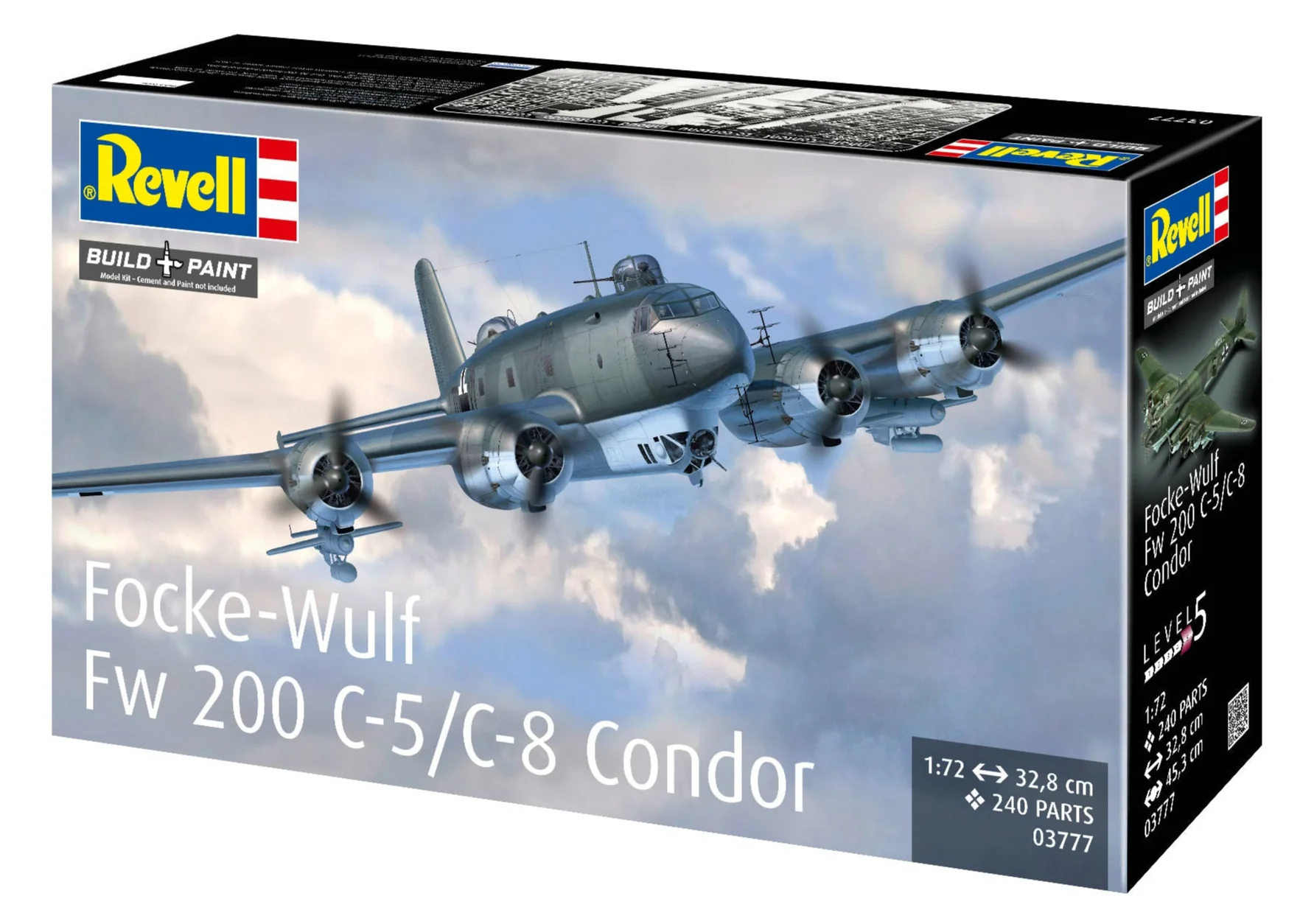 03777 Focke-Wulf Fw 200 C-5-C-8 Condor Model Kit - Image 9