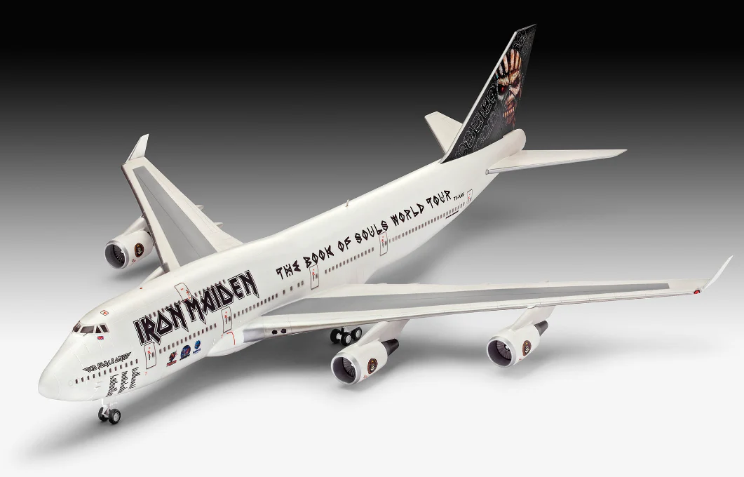 03780 Boeing 747-400 Iron Maiden "Ed Force One" Model Kit - Image 3