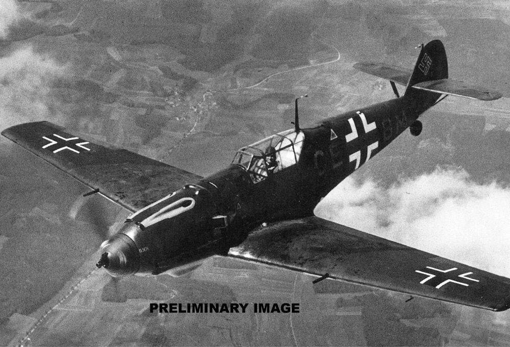 03781 Messerschmitt Bf109E-3 Model Kit - Image 2