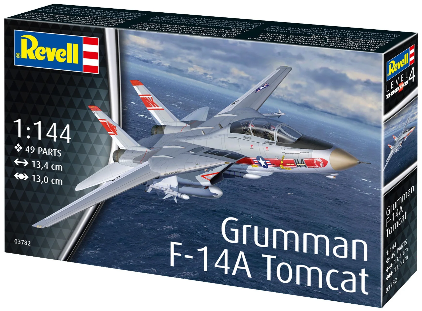 03782 Grumman F-14A Tomcat Model Kit - Image 8