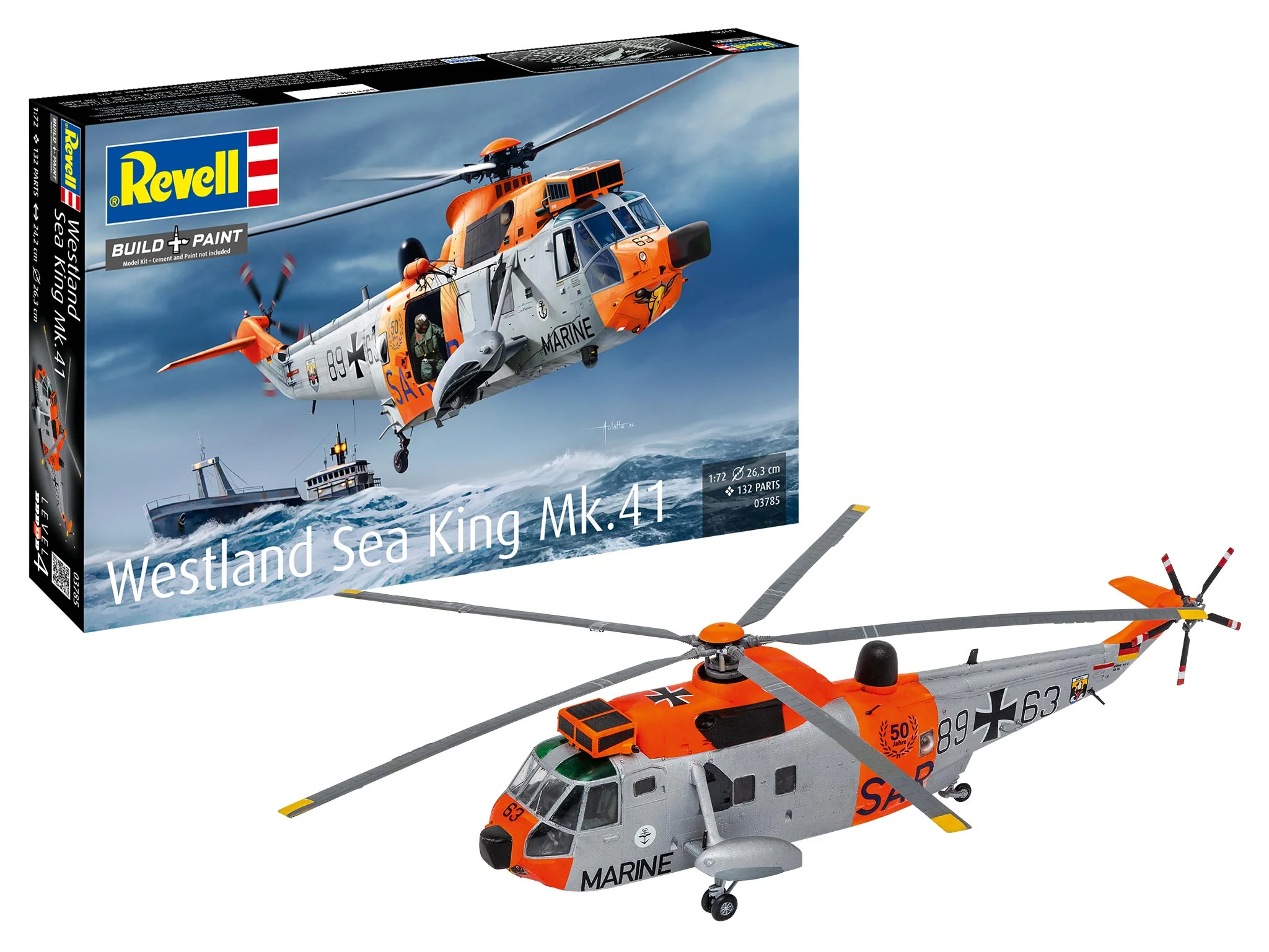 03785 Westland Sea King Mk. 41 Model Kit