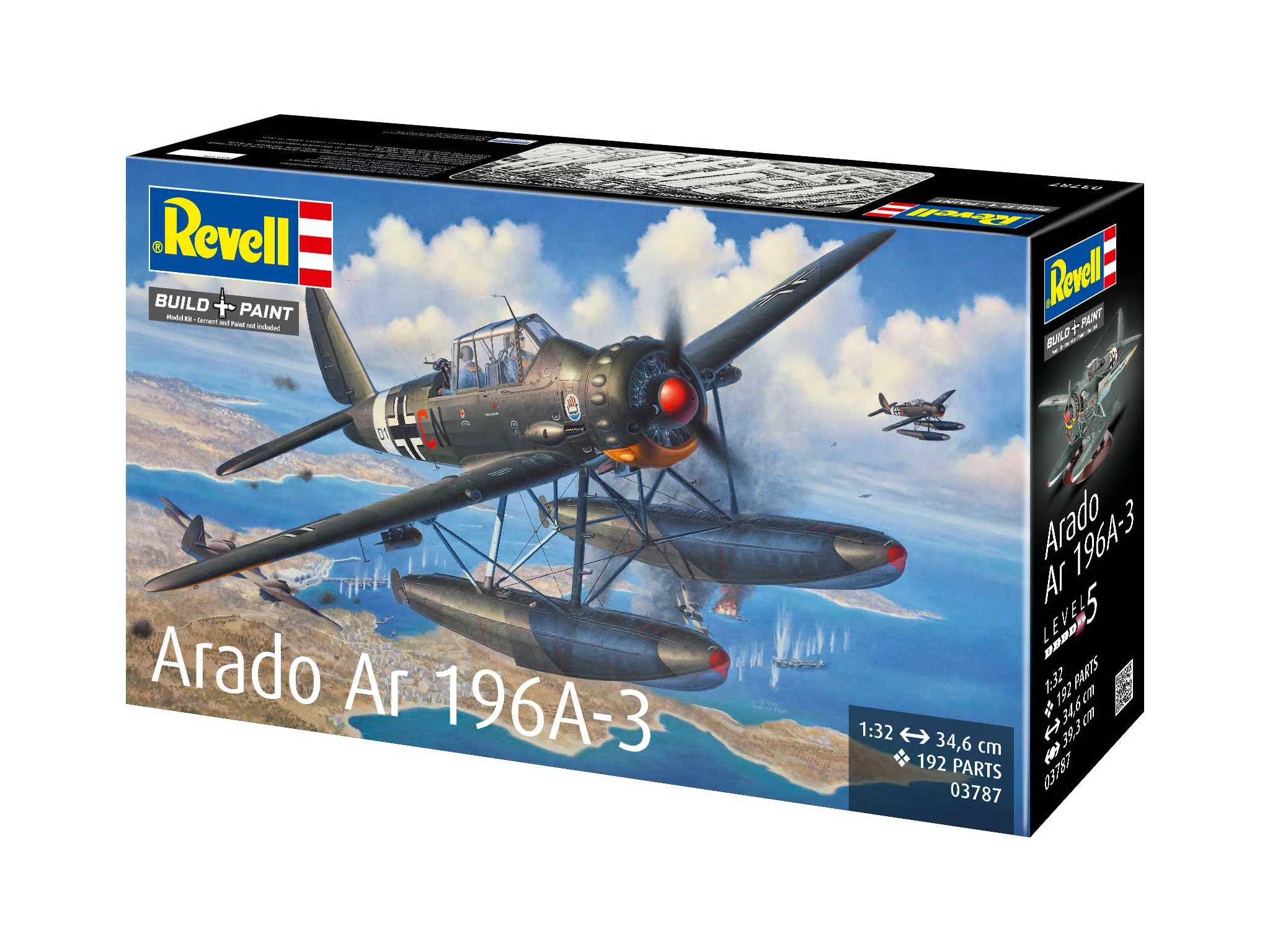 03787 Arado Ar196A-3 Seaplane Model Kit - Image 11