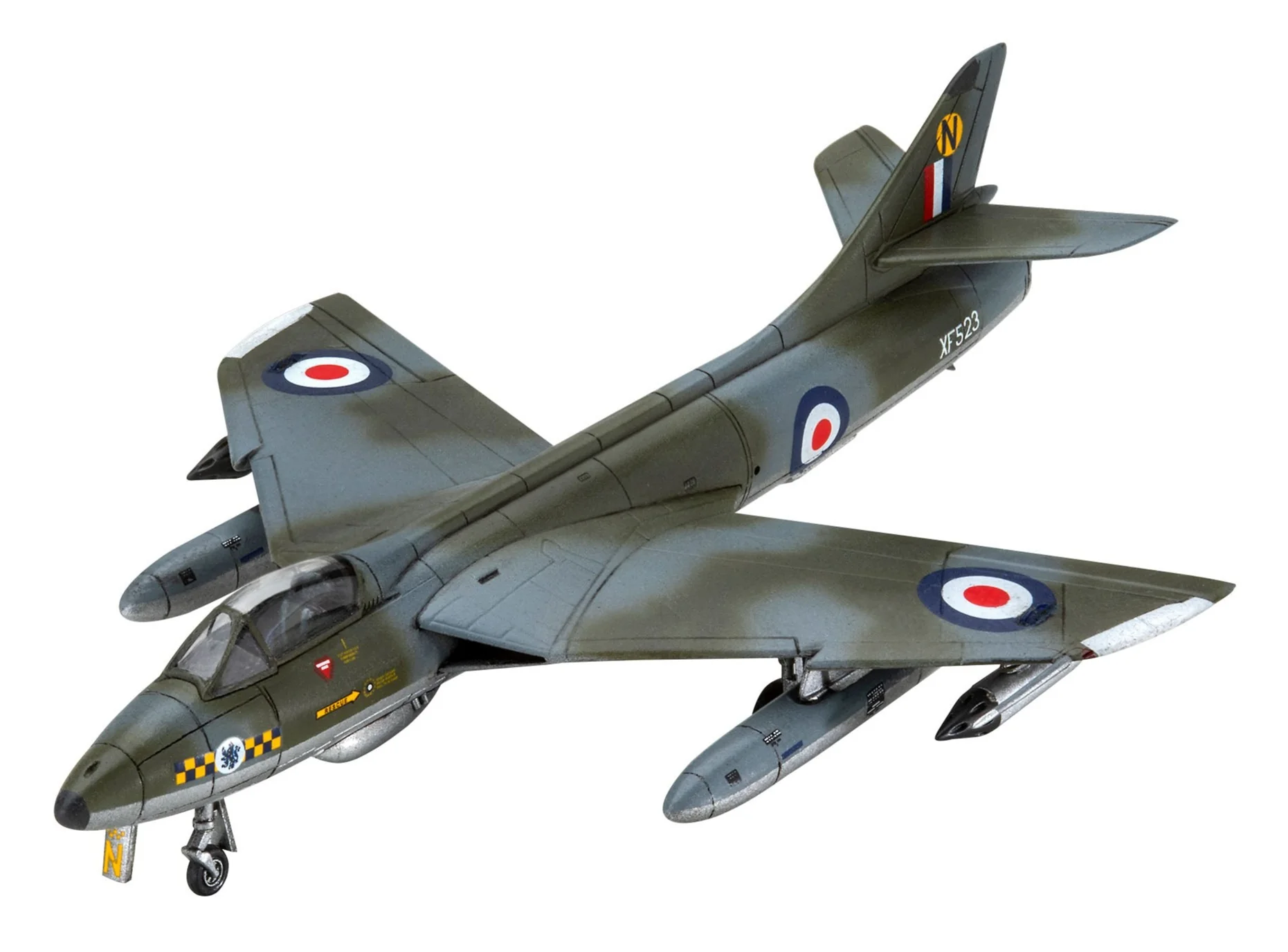 03833 British Hawker Hunter FGA.9 (1:144 Scale) Model Kit - Image 2