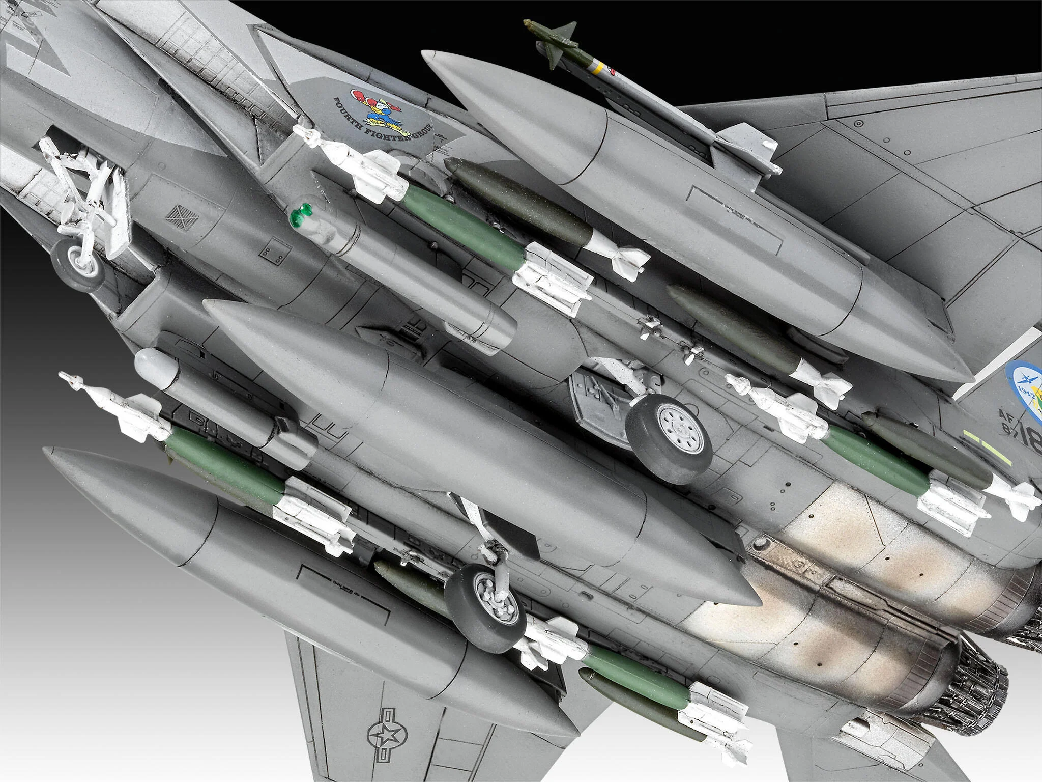 03841 F-15E Strike Eagle Model Kit - Image 6