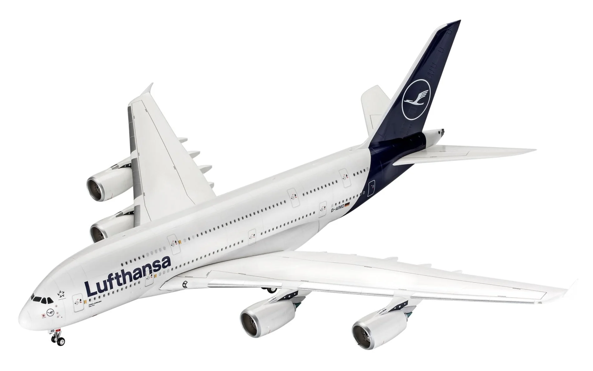 03872 Airbus A380-800 Lufthansa New Livery (1:144 Scale) Model Kit - Image 2