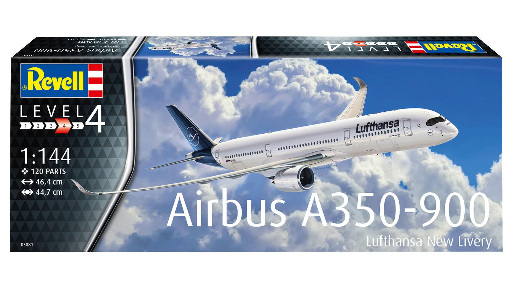 03881 Airbus A350-900 "Lufthansa" New Livery Model Kit - Image 7