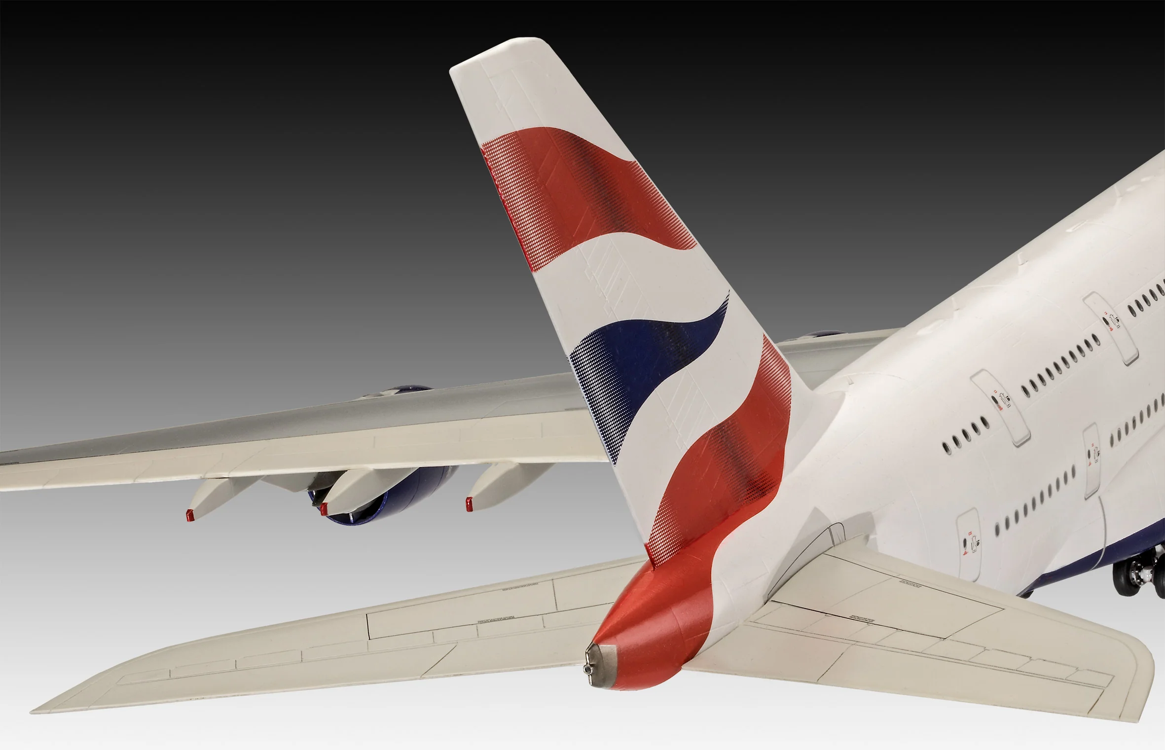 03922 Airbus A380-800 "British Airways" (1:144 Scale) Model Kit - Image 6