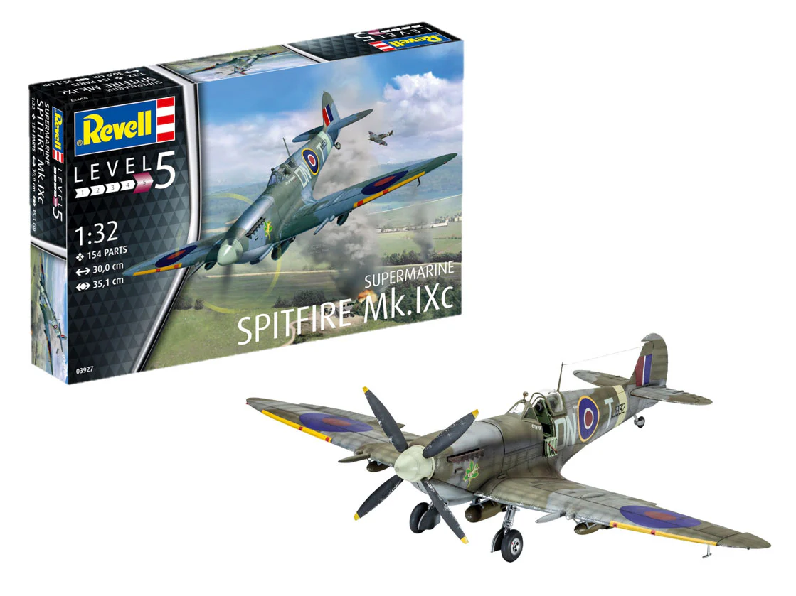 03927 Supermarine Spitfire Mk.IXc (1:32 Scale) Model Kit