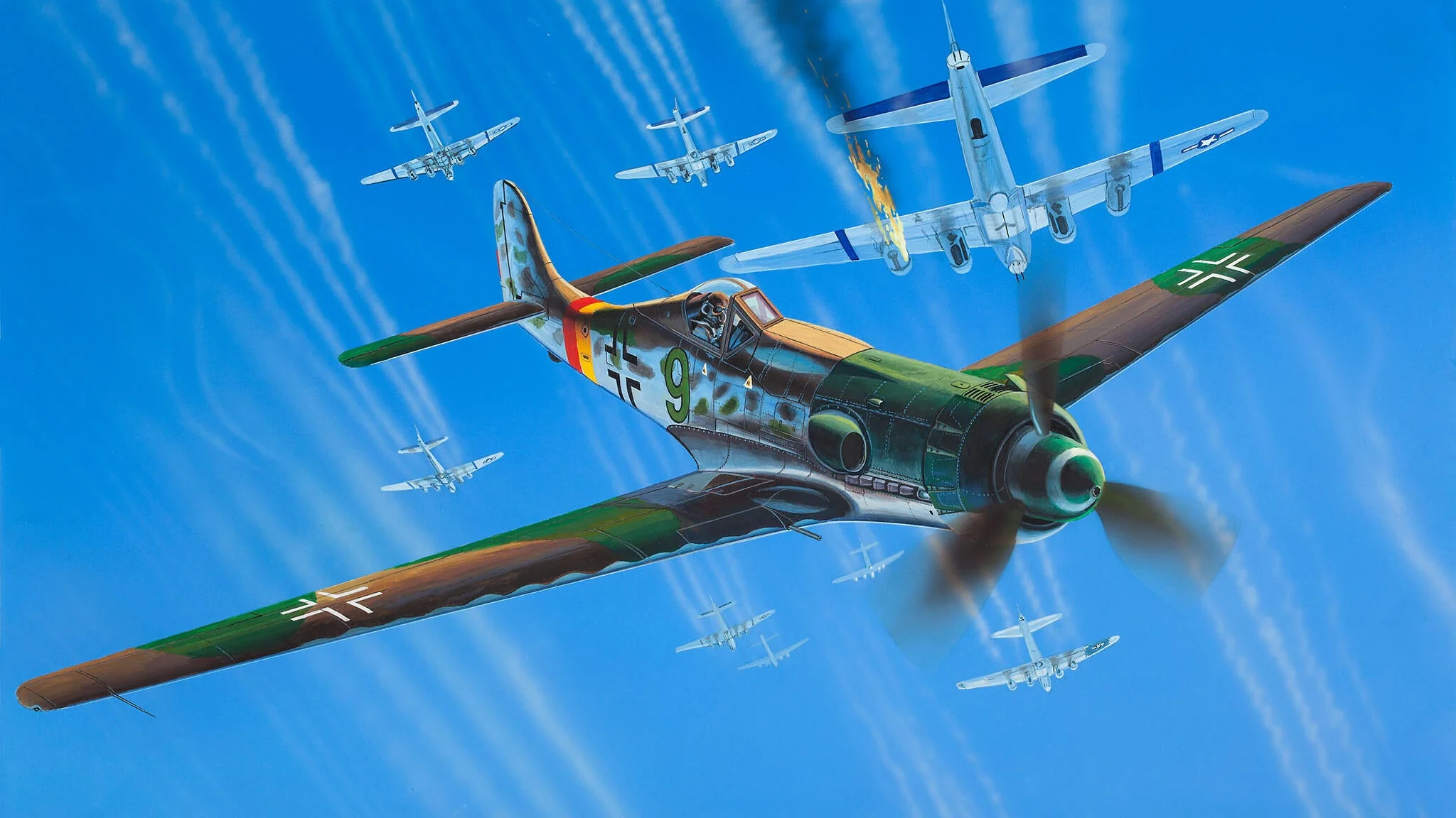 03981 Focke Wulf Ta 152 H Model Kit - Image 4