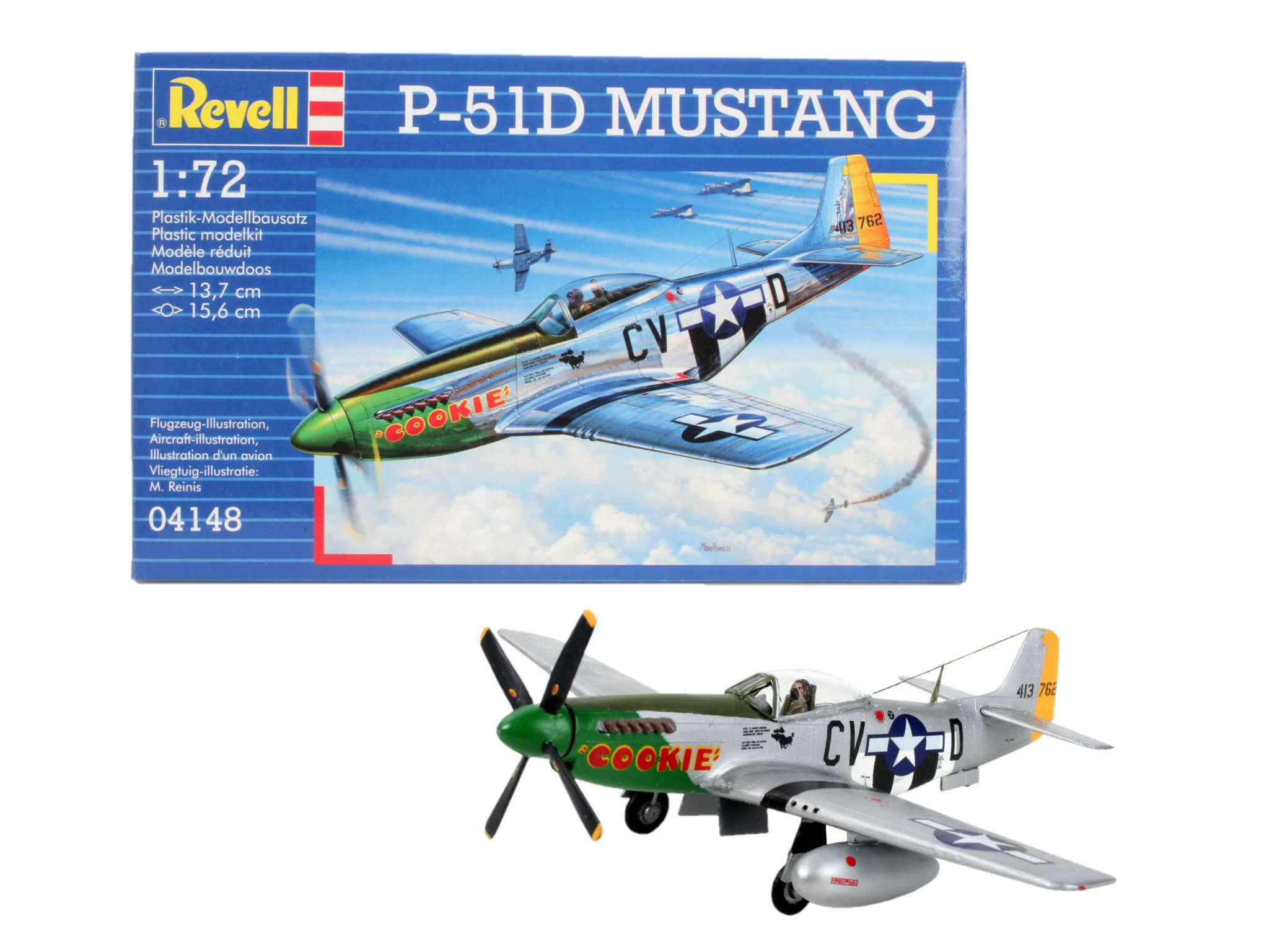 04148 P-51D Mustang Model Kit