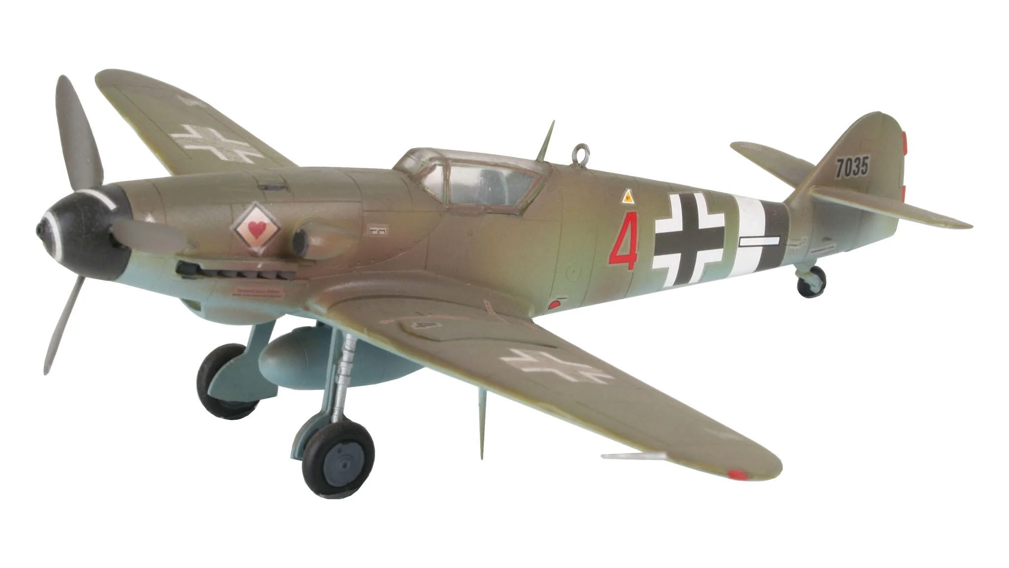 04160 Messerschmitt Bf 109 G-10 Model Kit - Image 2