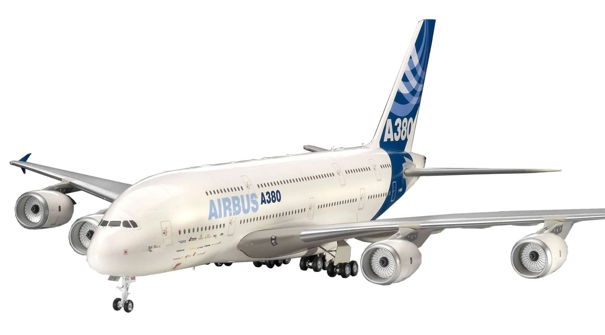 04218 Airbus A380 Design New Livery "First Flight" (1:144 Scale) Model Kit - Image 2