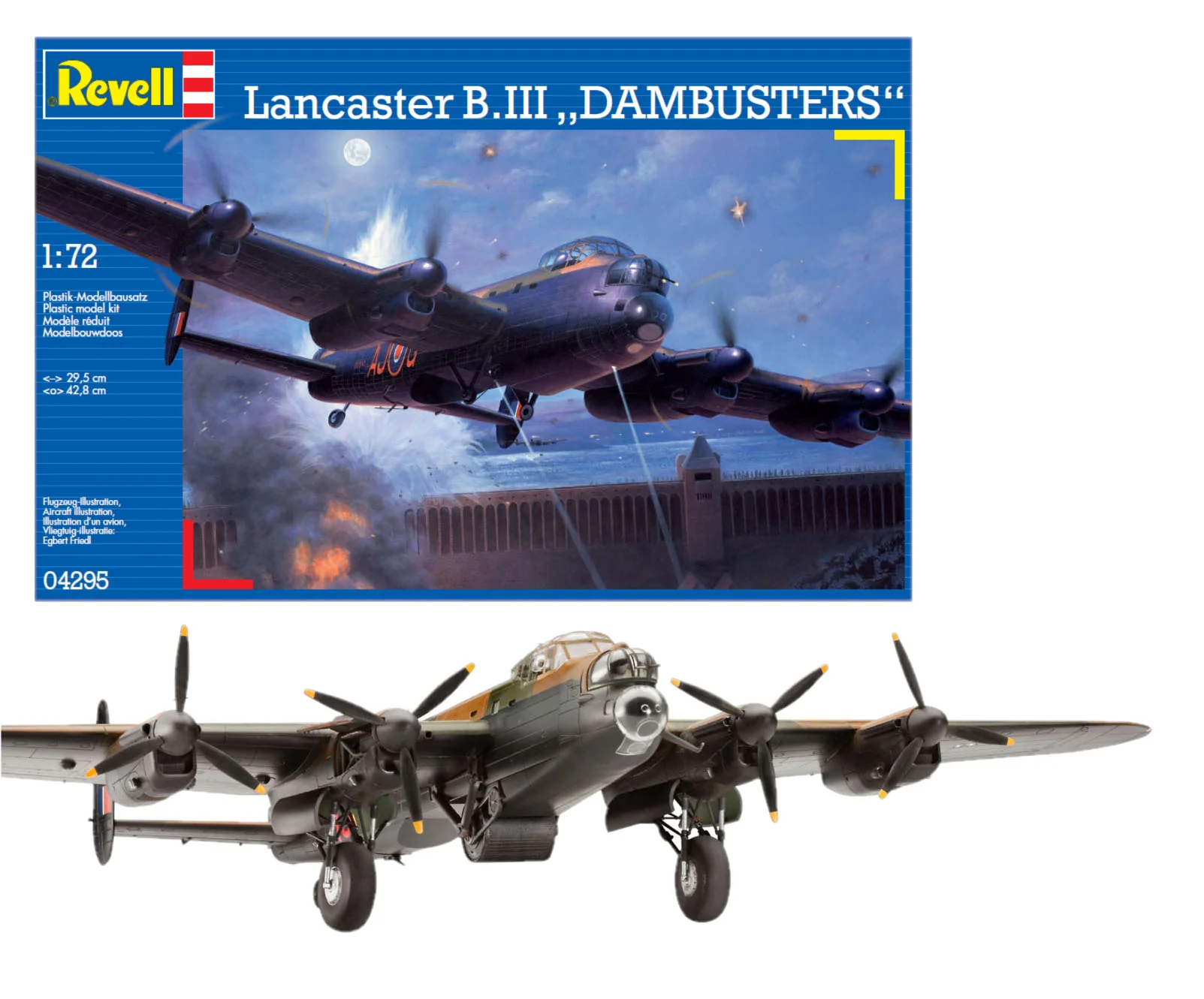 04295 Avro Lancaster (1:72 Scale) Model Kit