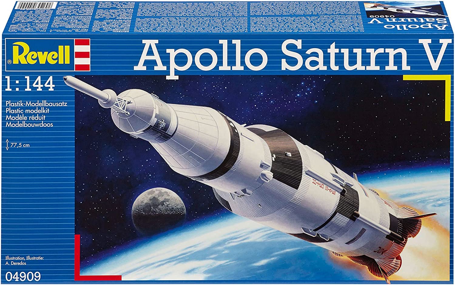 04909 Apollo Saturn V (1:144 Scale) Model Kit - Image 12
