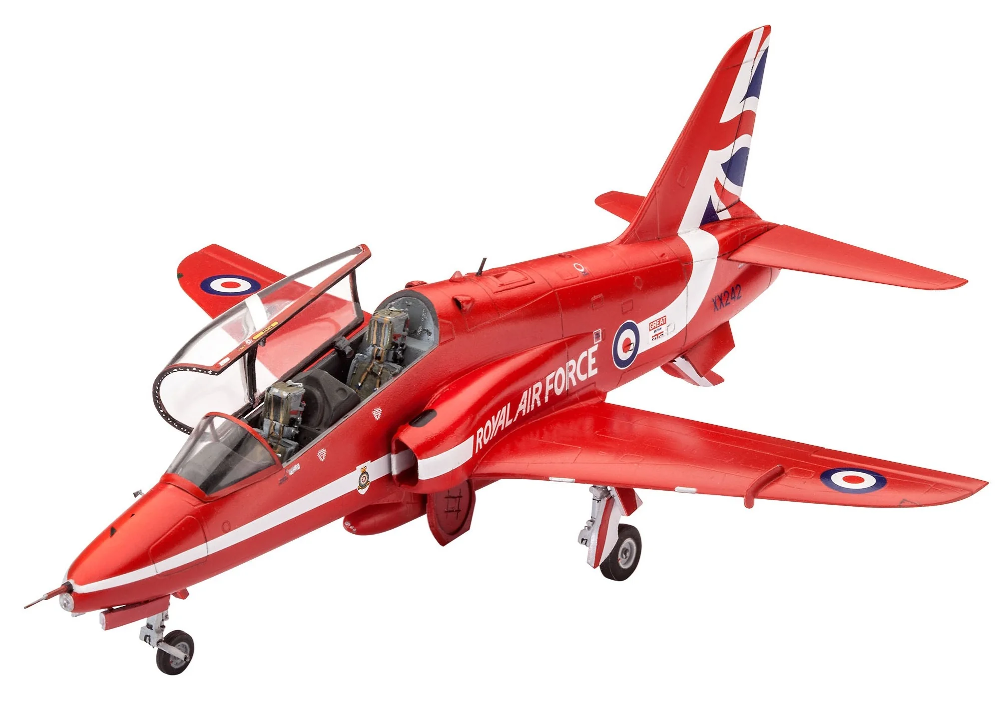 04921 British BAe Hawk T.1 Red Arrows (1:72 Scale) Model Kit - Image 2
