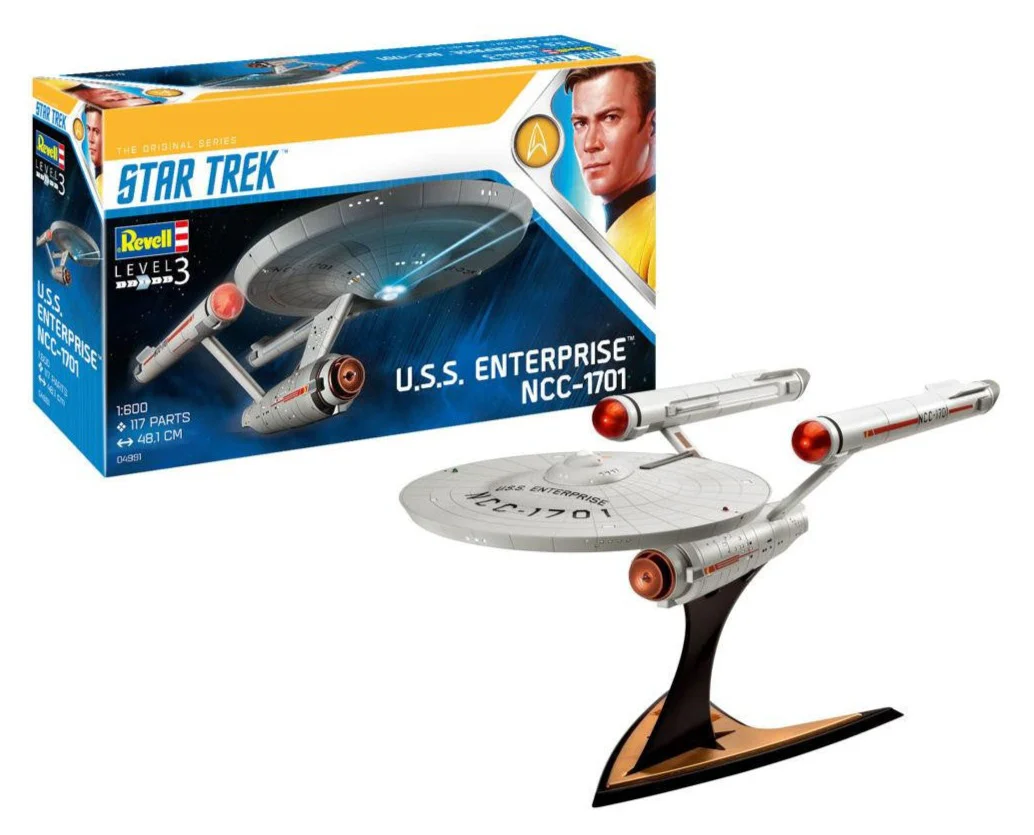 04991 U.S.S. Enterprise NCC-1701 (TOS) (1:600 Scale) Model Kit