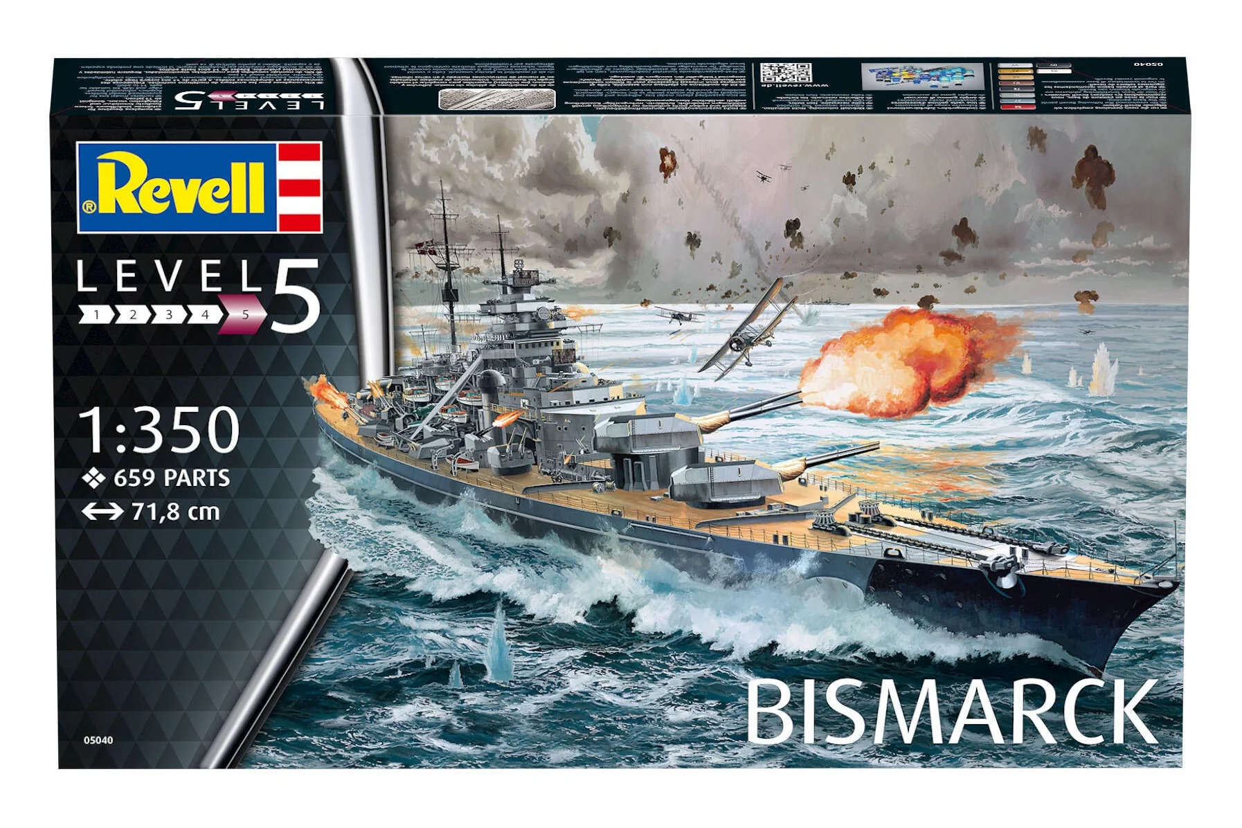 05040 German Battleship "Bismarck" Model Kit - Image 10